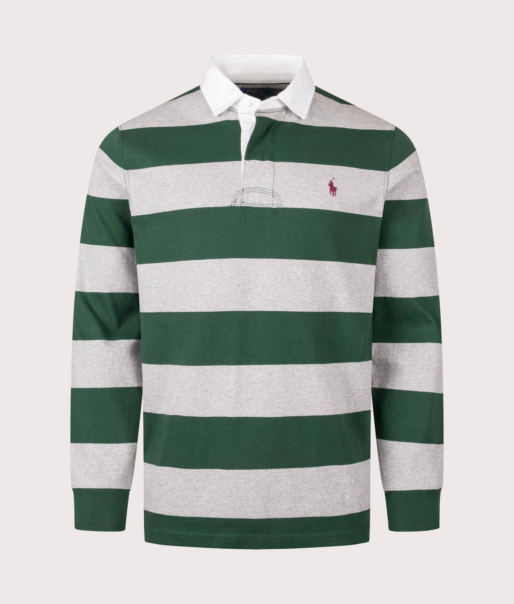 Classic Fit The Iconic Striped Rugby Shirt