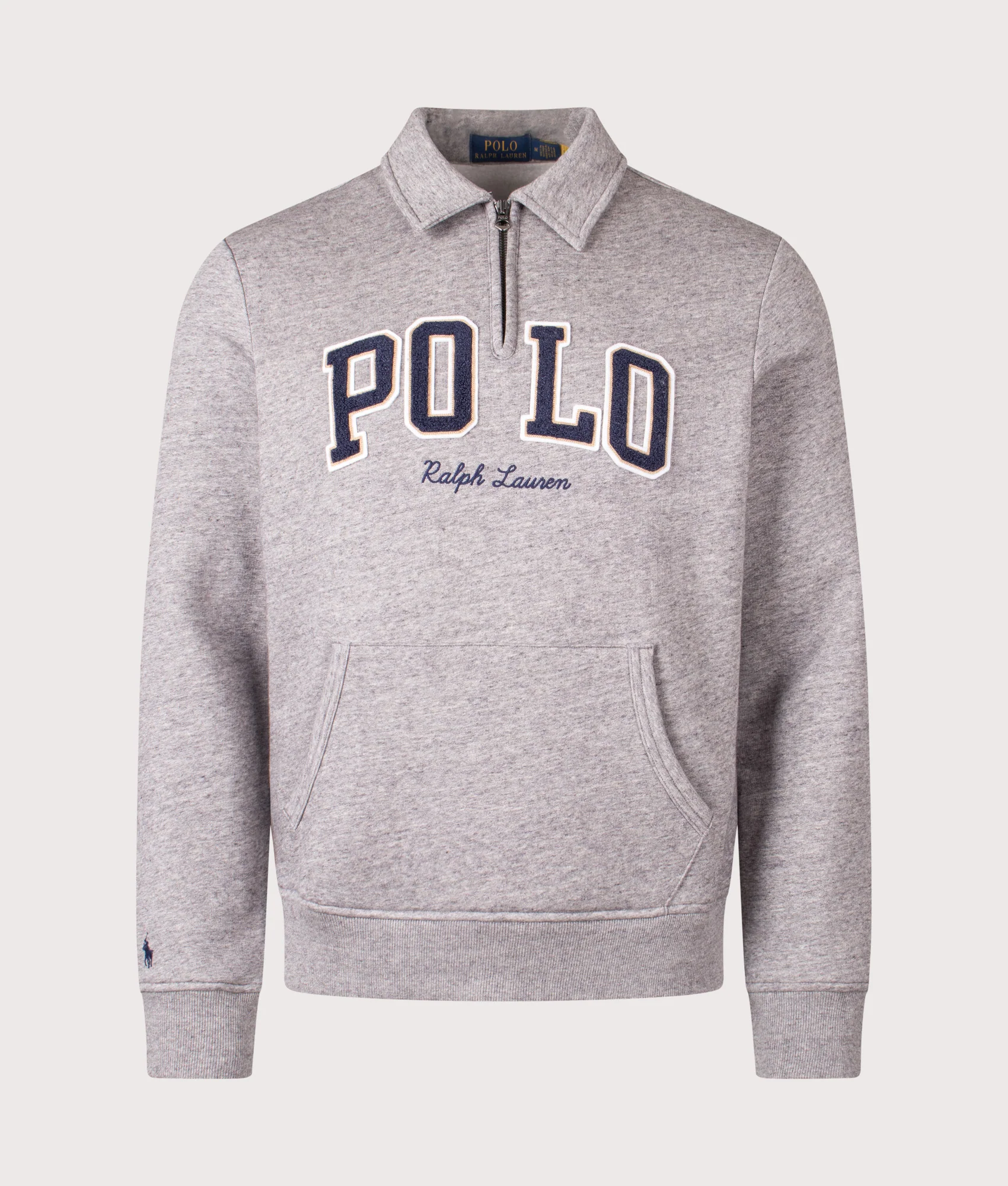 The RL Logo Collared Sweatshirt