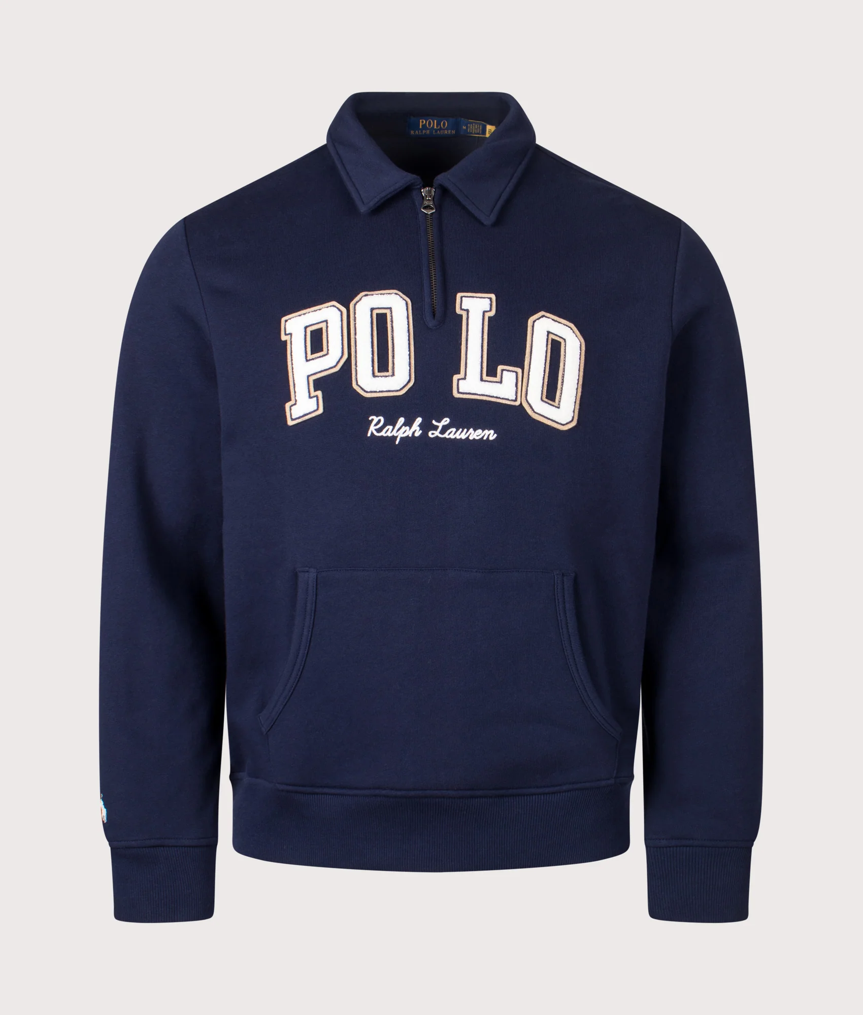 The RL Logo Collared Sweatshirt