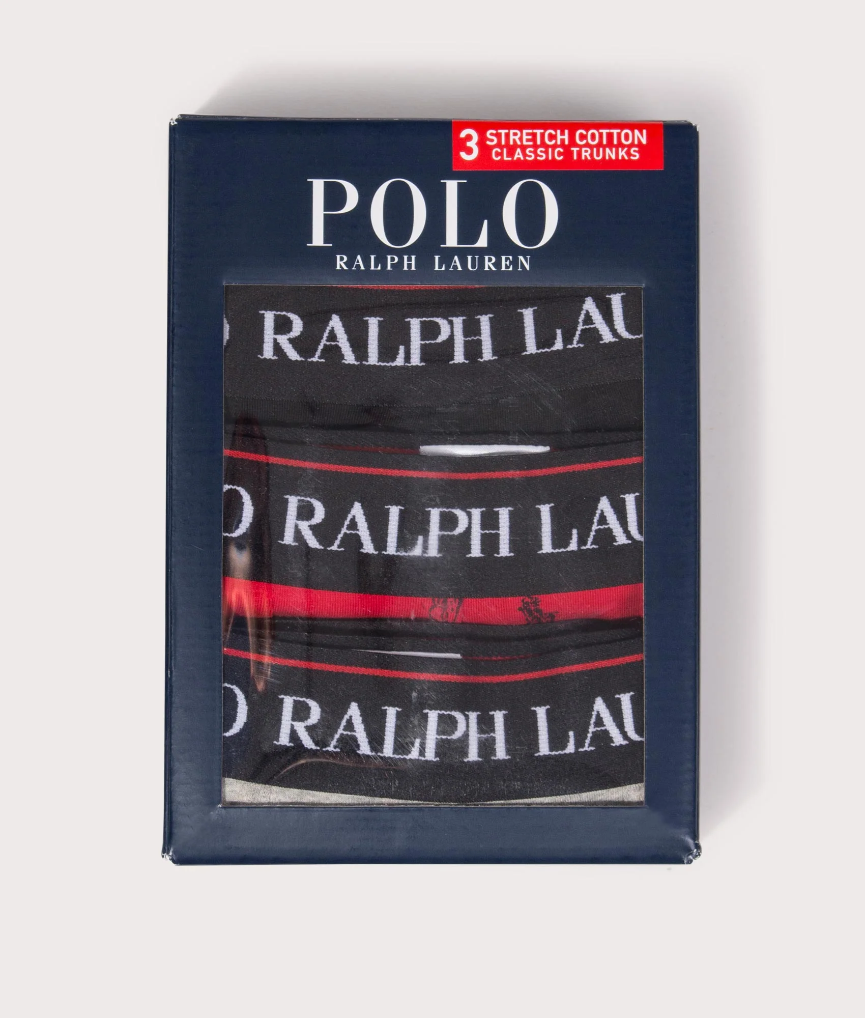 Three Pack of Classic Stretch Cotton Trunks - Image 2