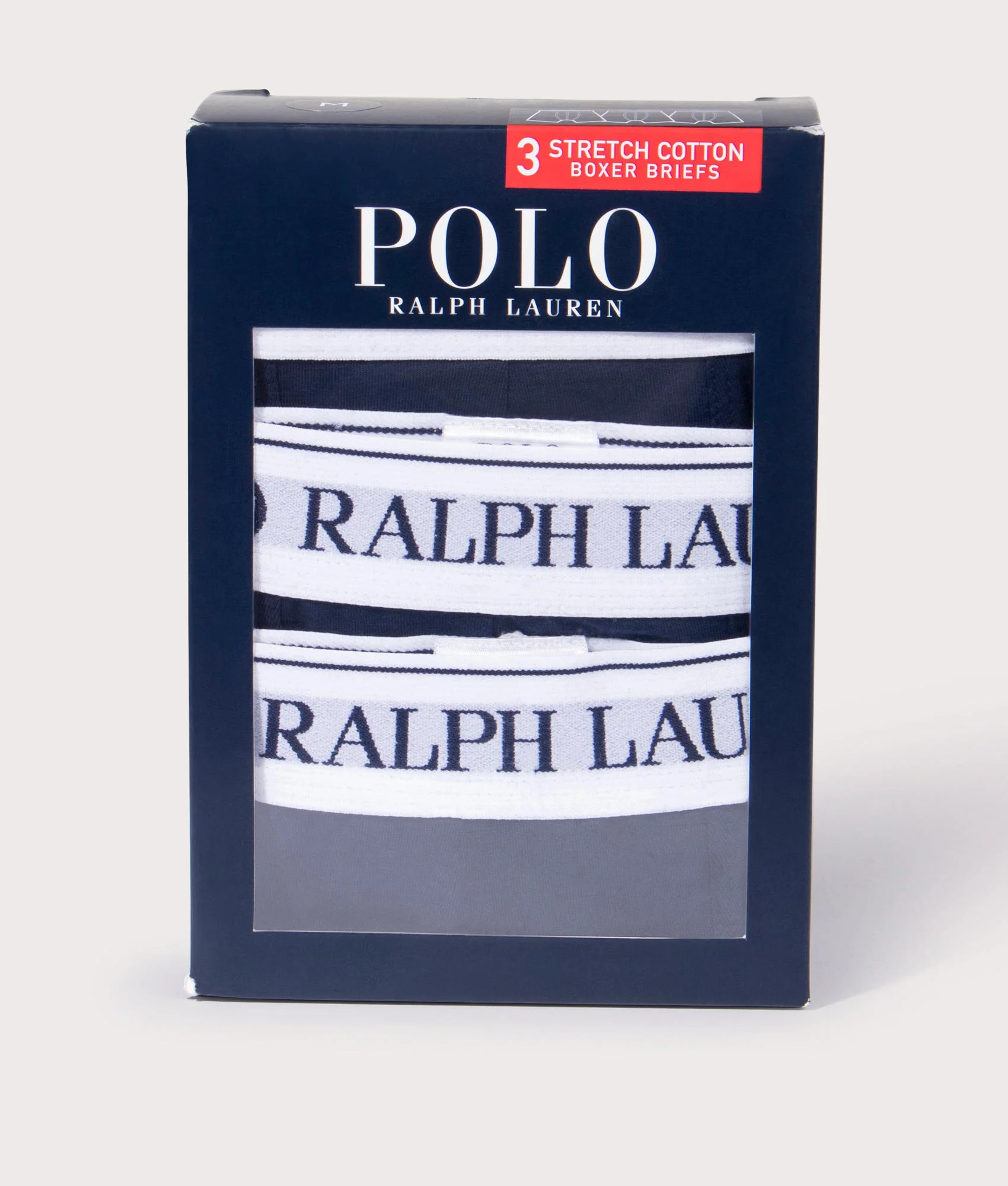 3 Pack Stretch Cotton Boxer Briefs - Image 2