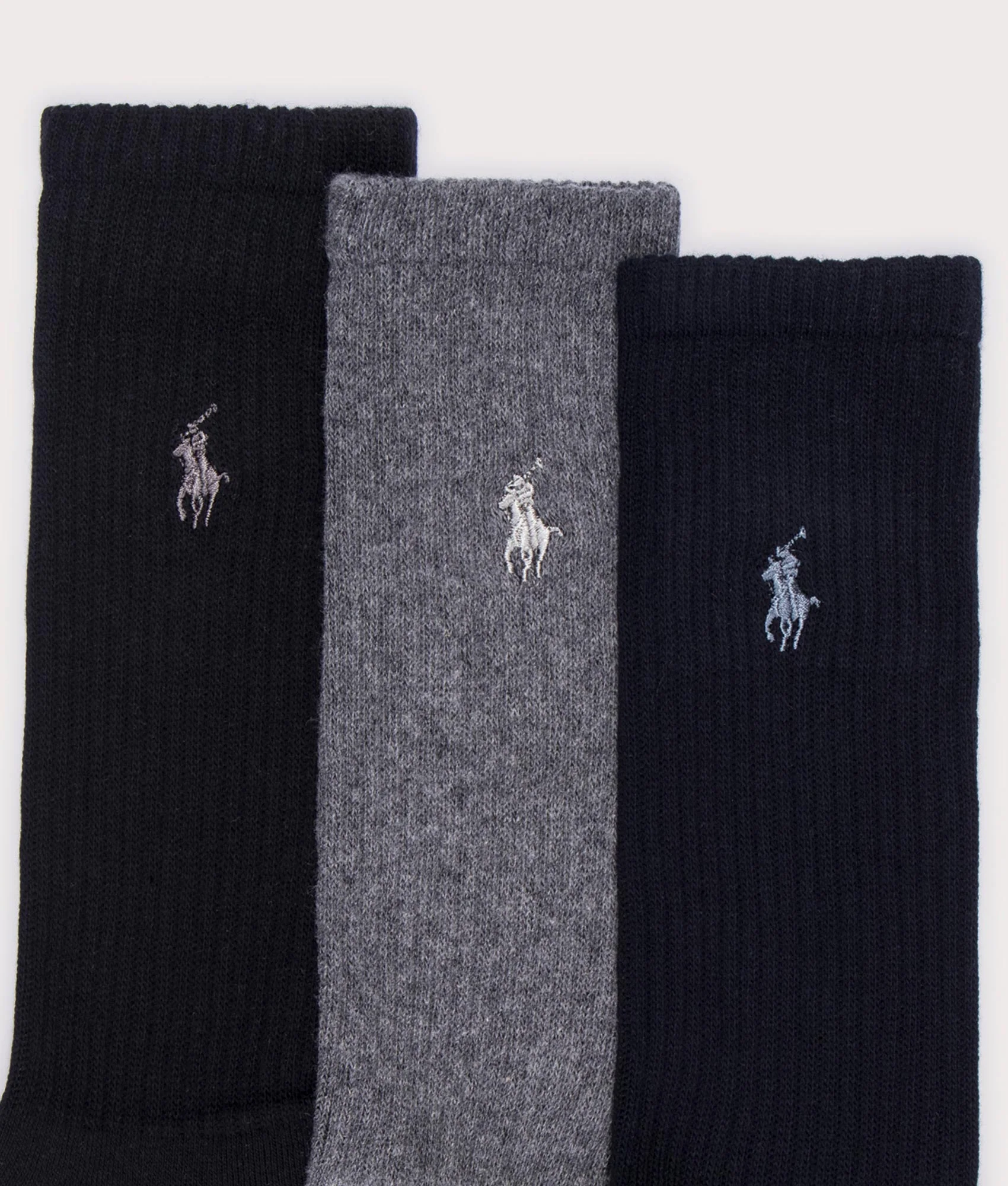 3 Pack of Stretch Crew Socks - Image 2