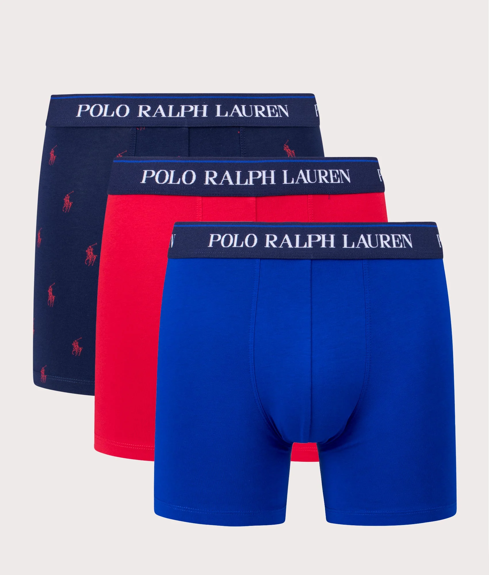 3 Pack Stretch Cotton Boxer Briefs