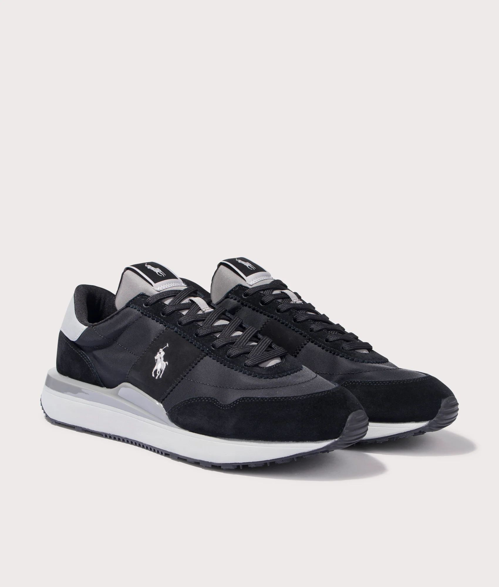 Train 89 Suede Panelled Low Top Sneakers - Image 2