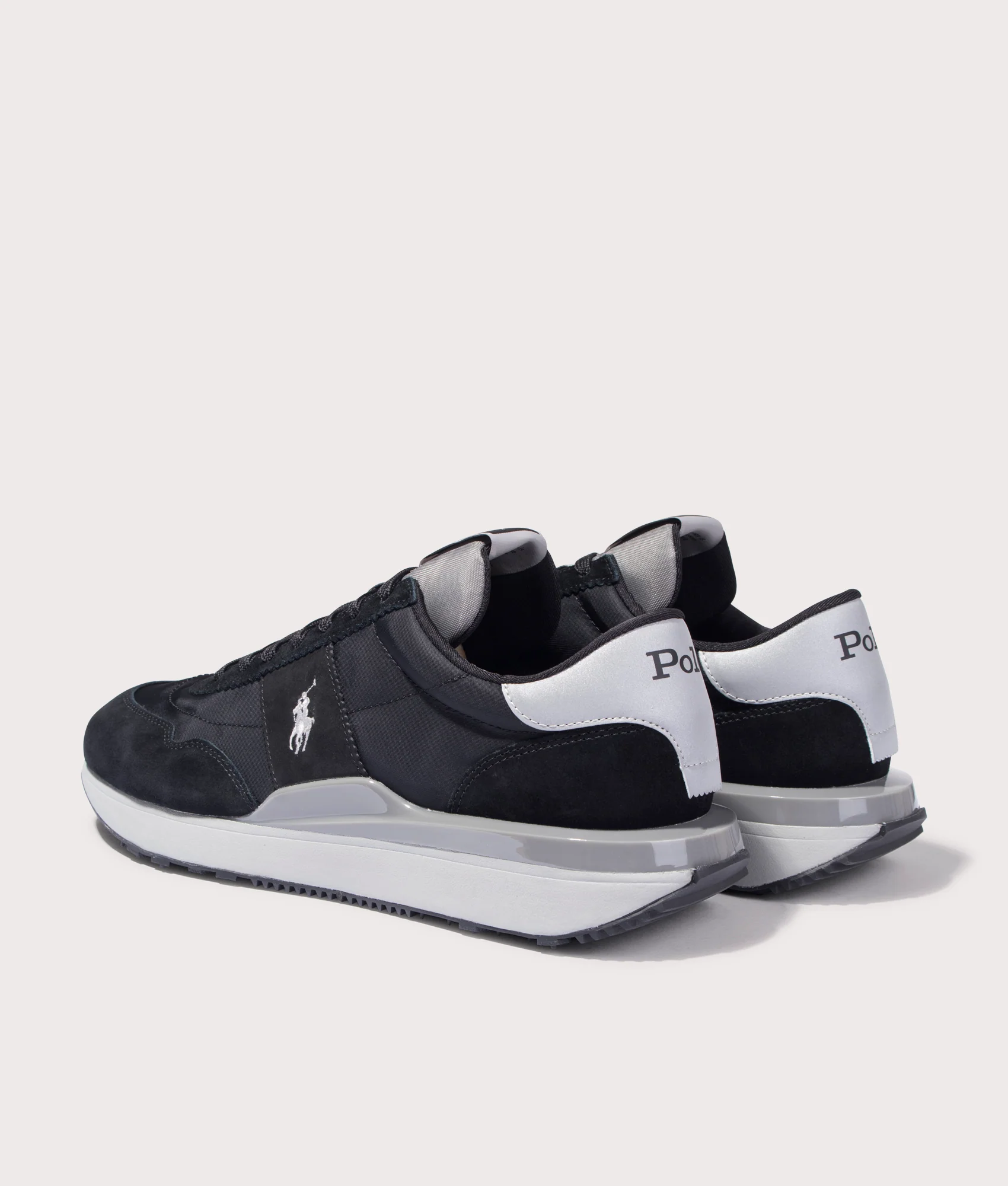 Train 89 Suede Panelled Low Top Sneakers - Image 3