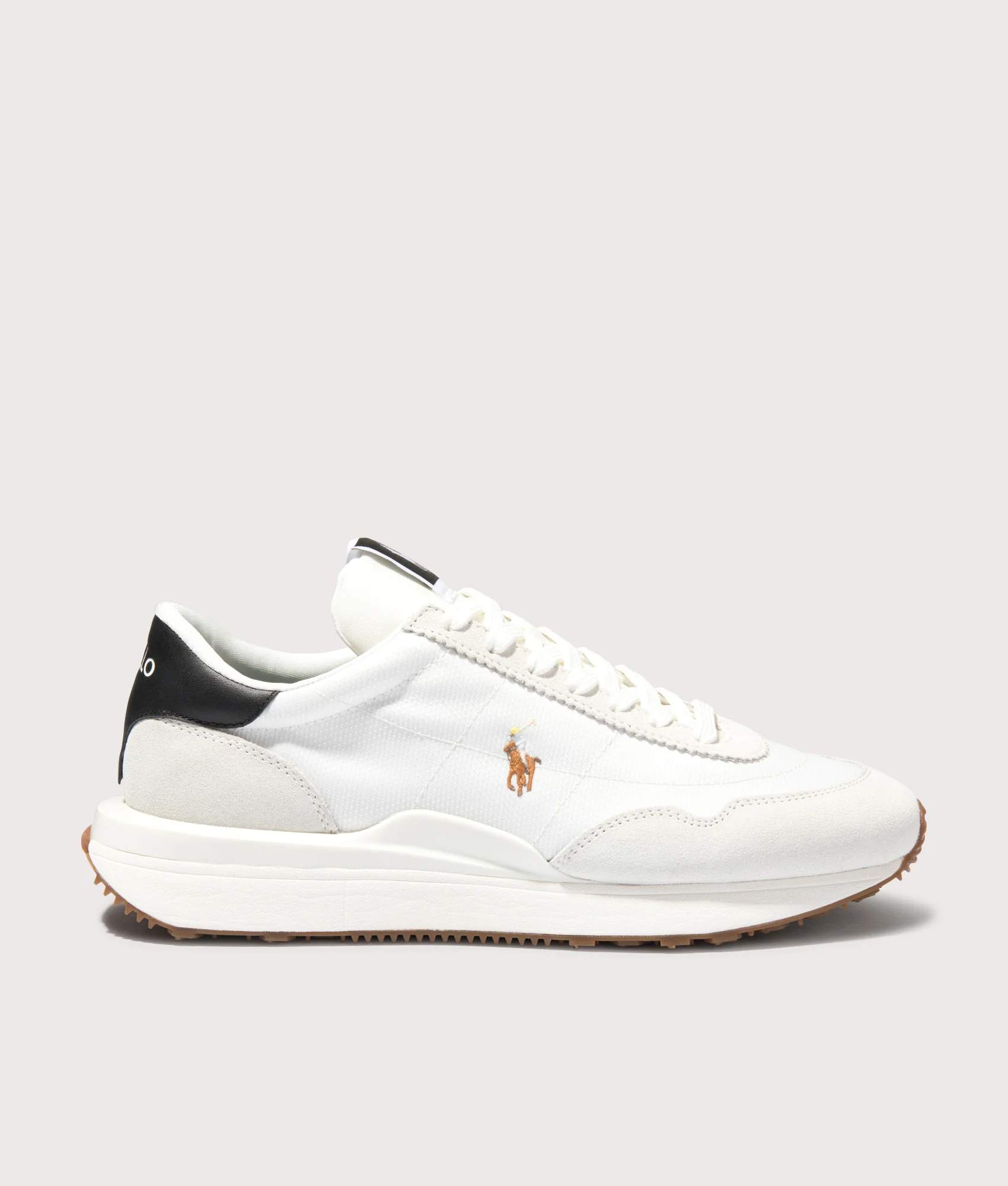 Train 89 Suede Panelled Sneakers