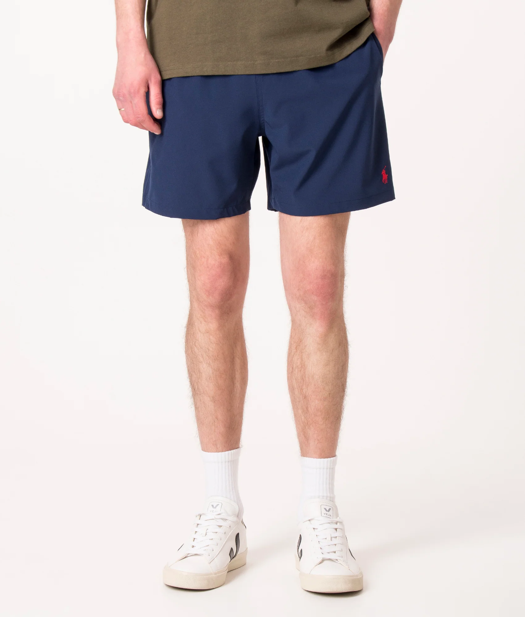 Regular Fit Traveler Mid Swim Shorts - Image 3