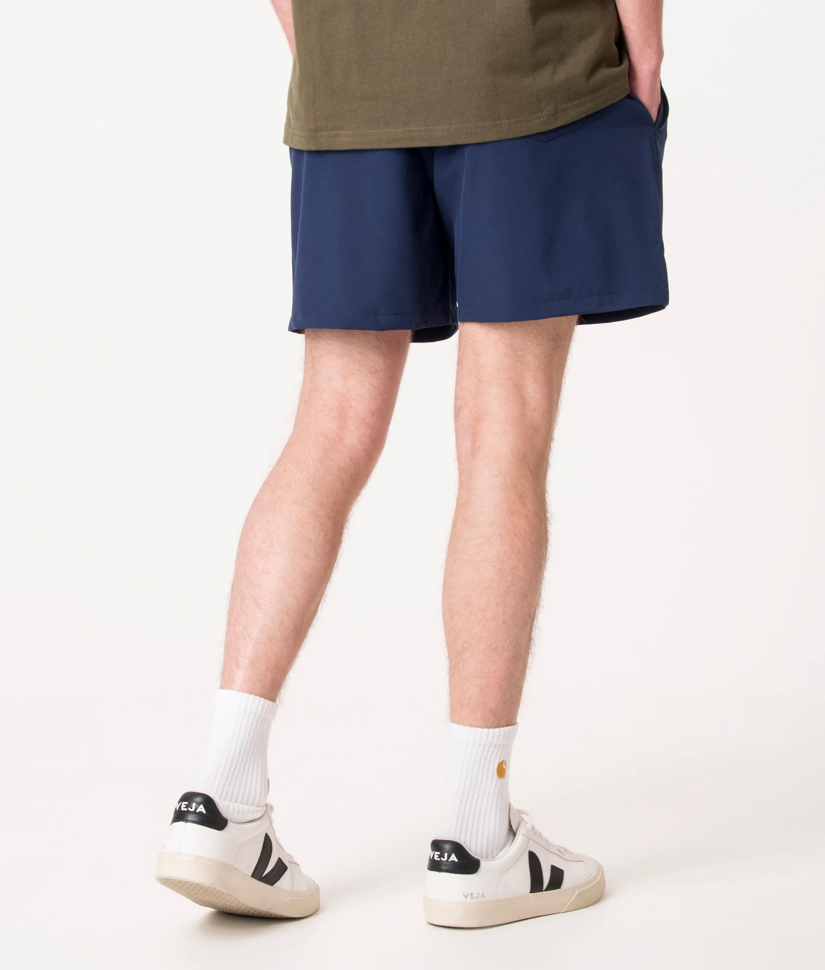 Regular Fit Traveler Mid Swim Shorts - Image 4