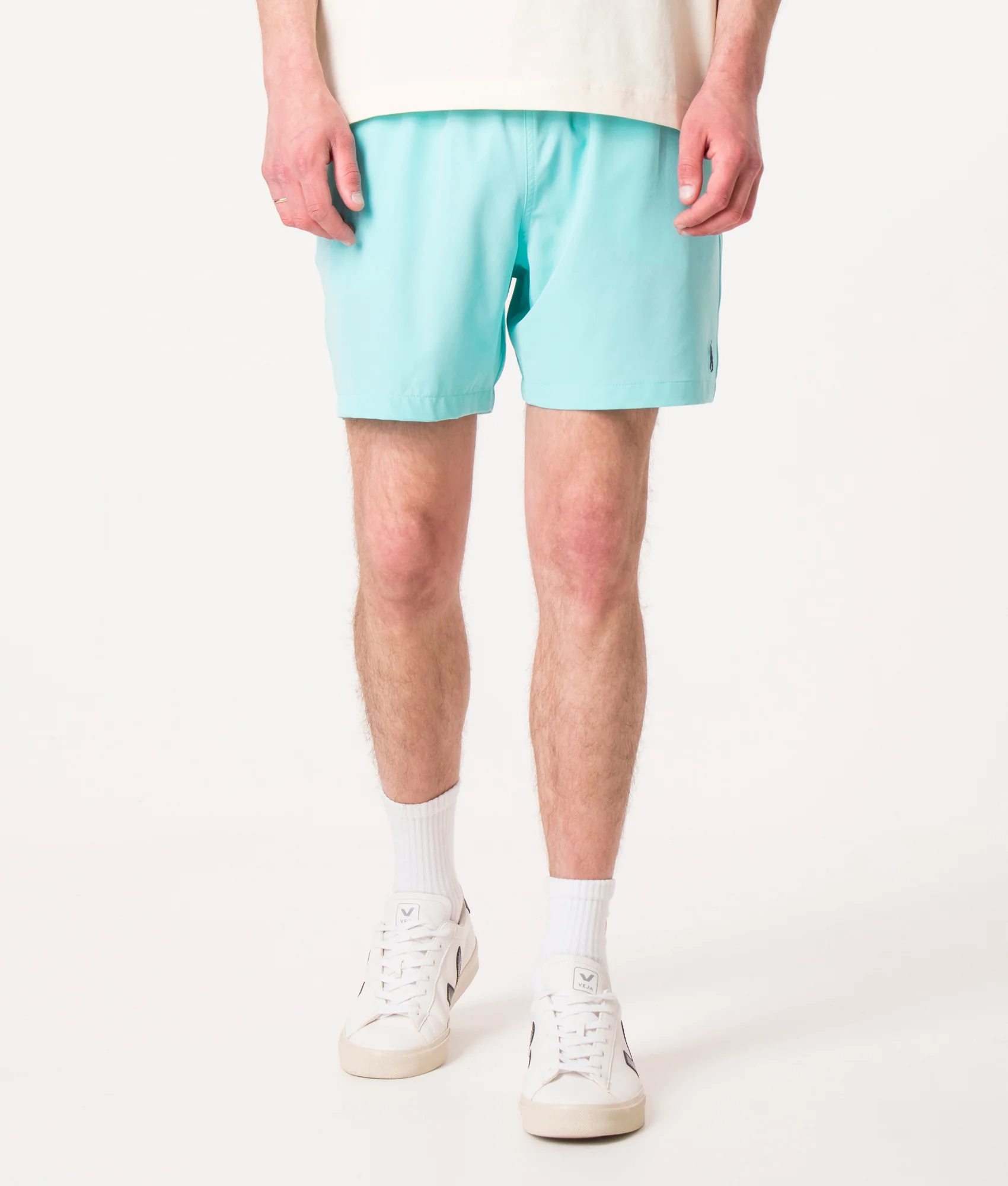 Regular Fit Traveler Mid Swim Shorts - Image 3