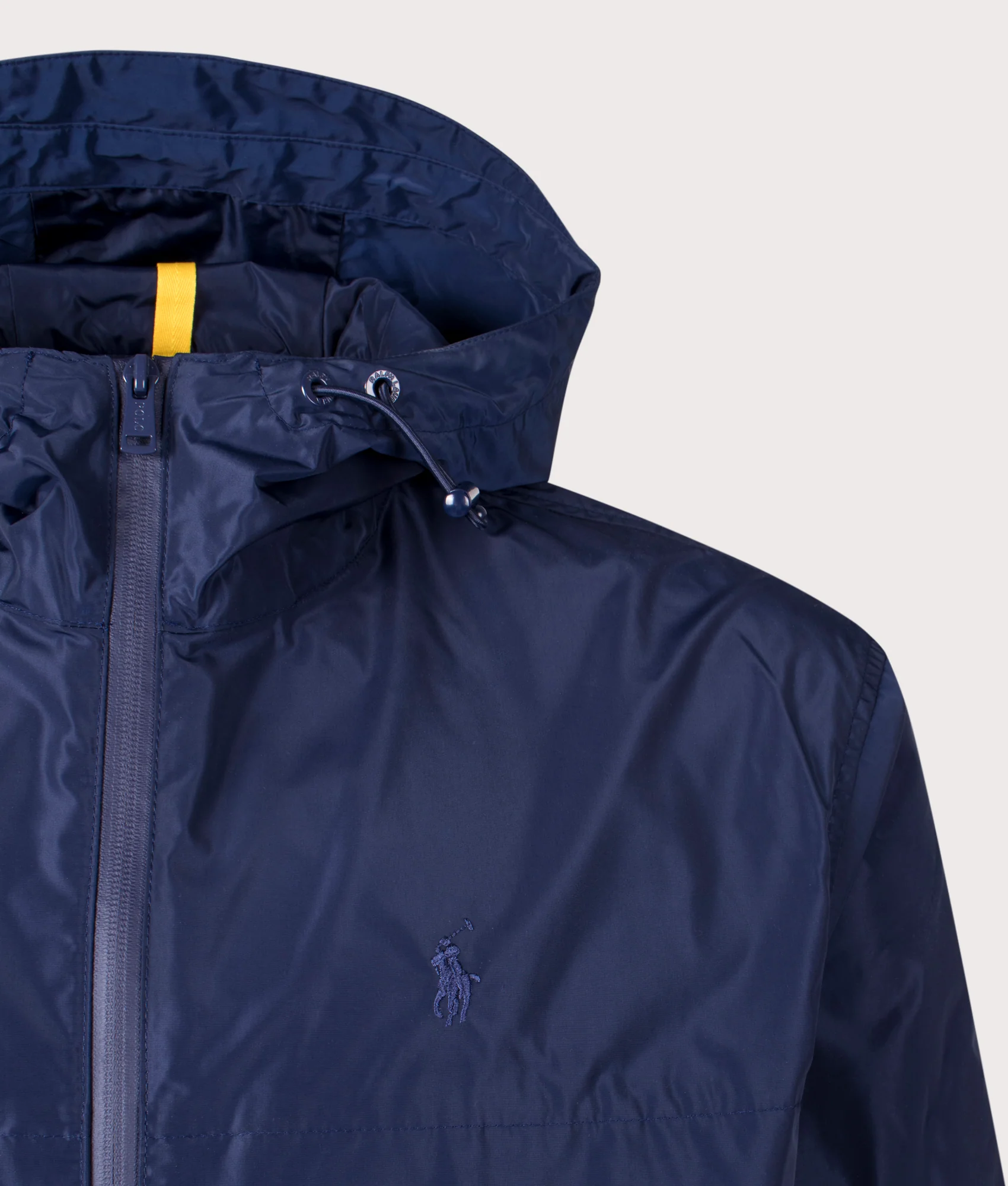 Water-Repellent Lined Hooded Windbreaker - Image 2
