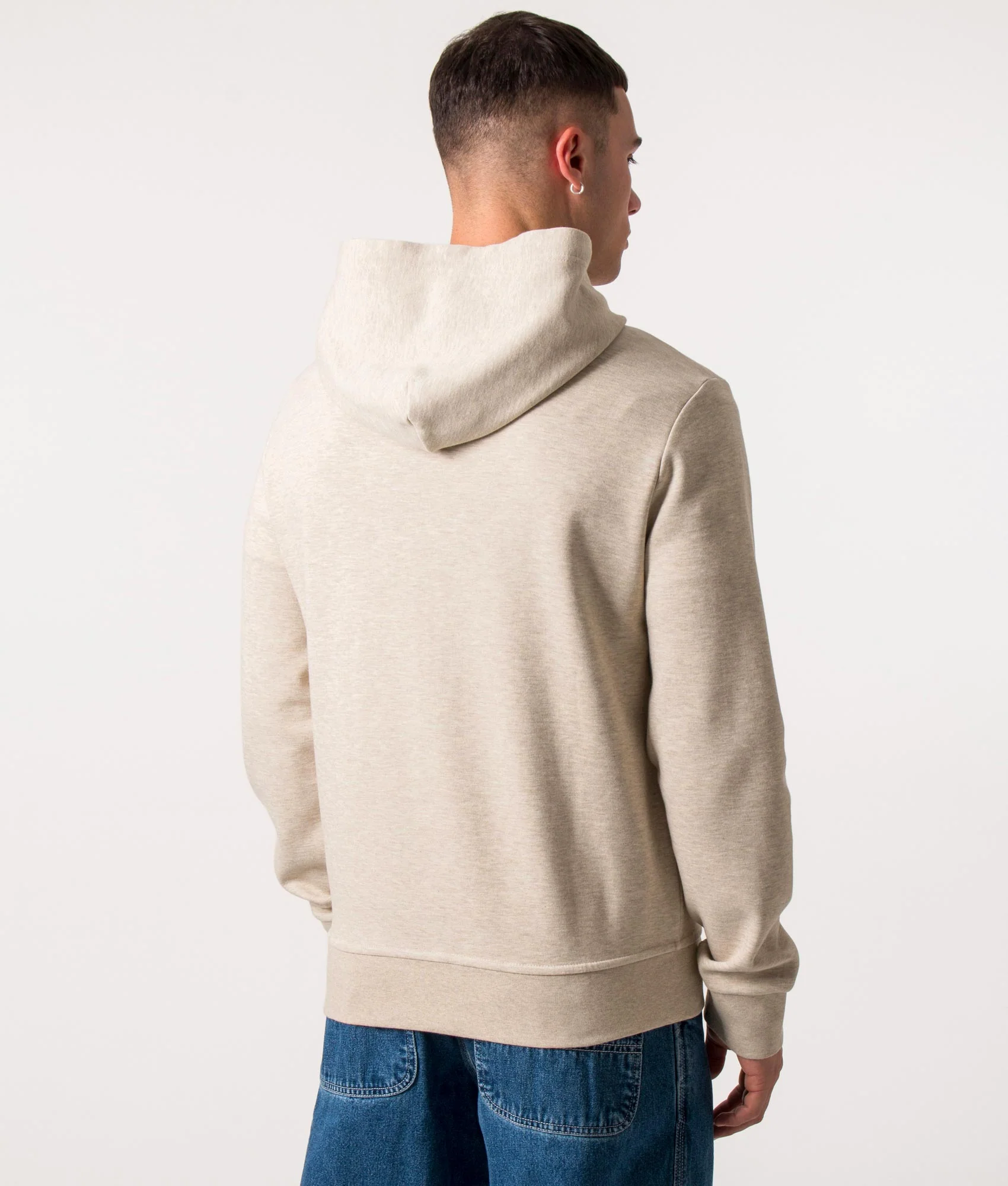 Zip Through Double Knit Hoodie - Image 4