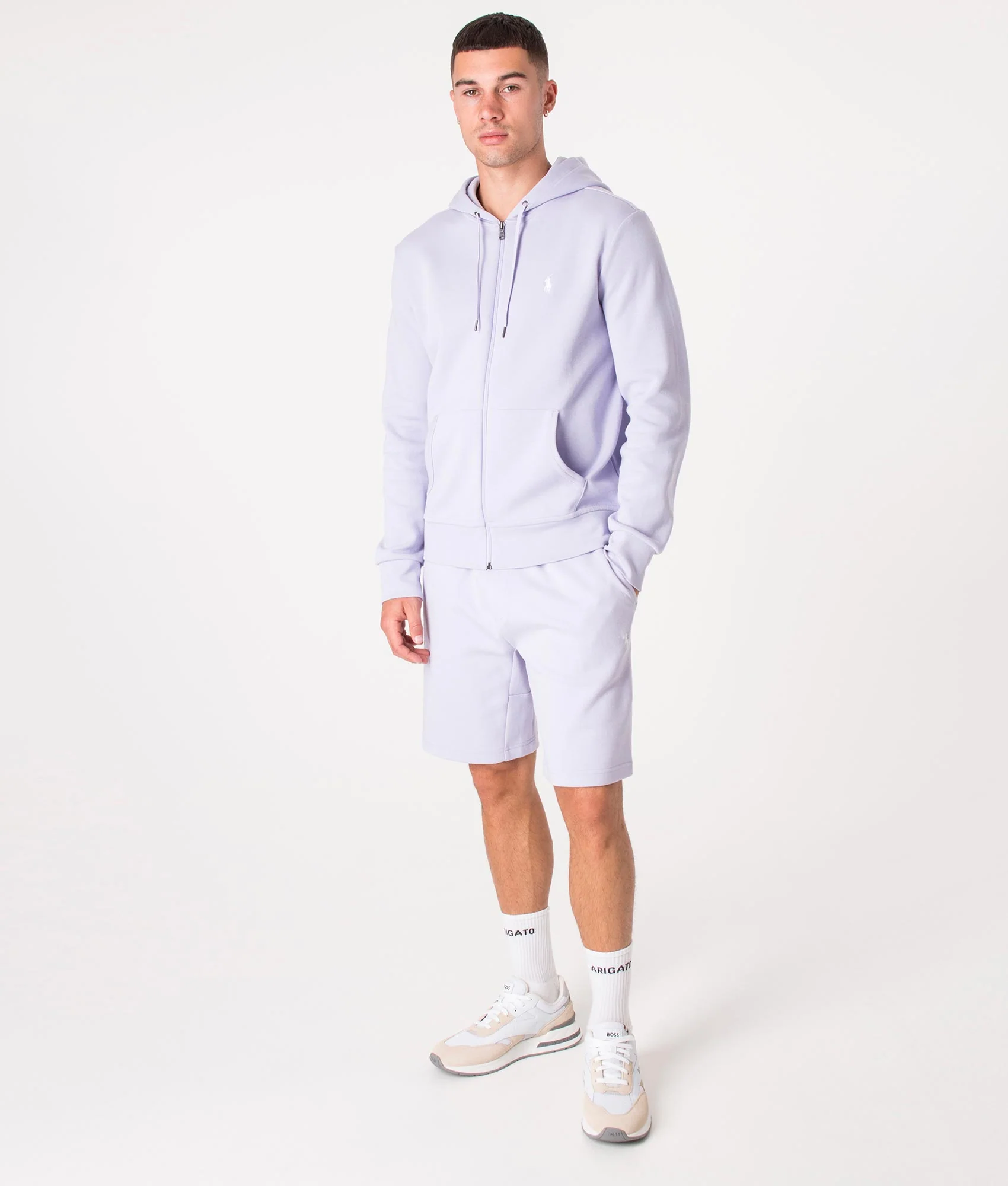 Zip Through Double Knit Hoodie - Image 2