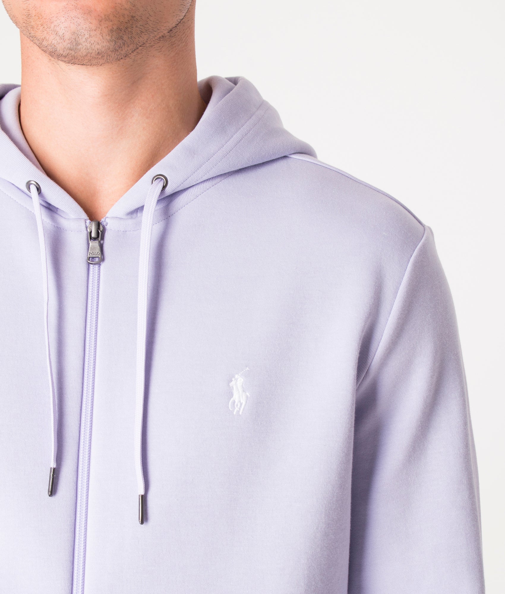 Zip Through Double Knit Hoodie - Image 3