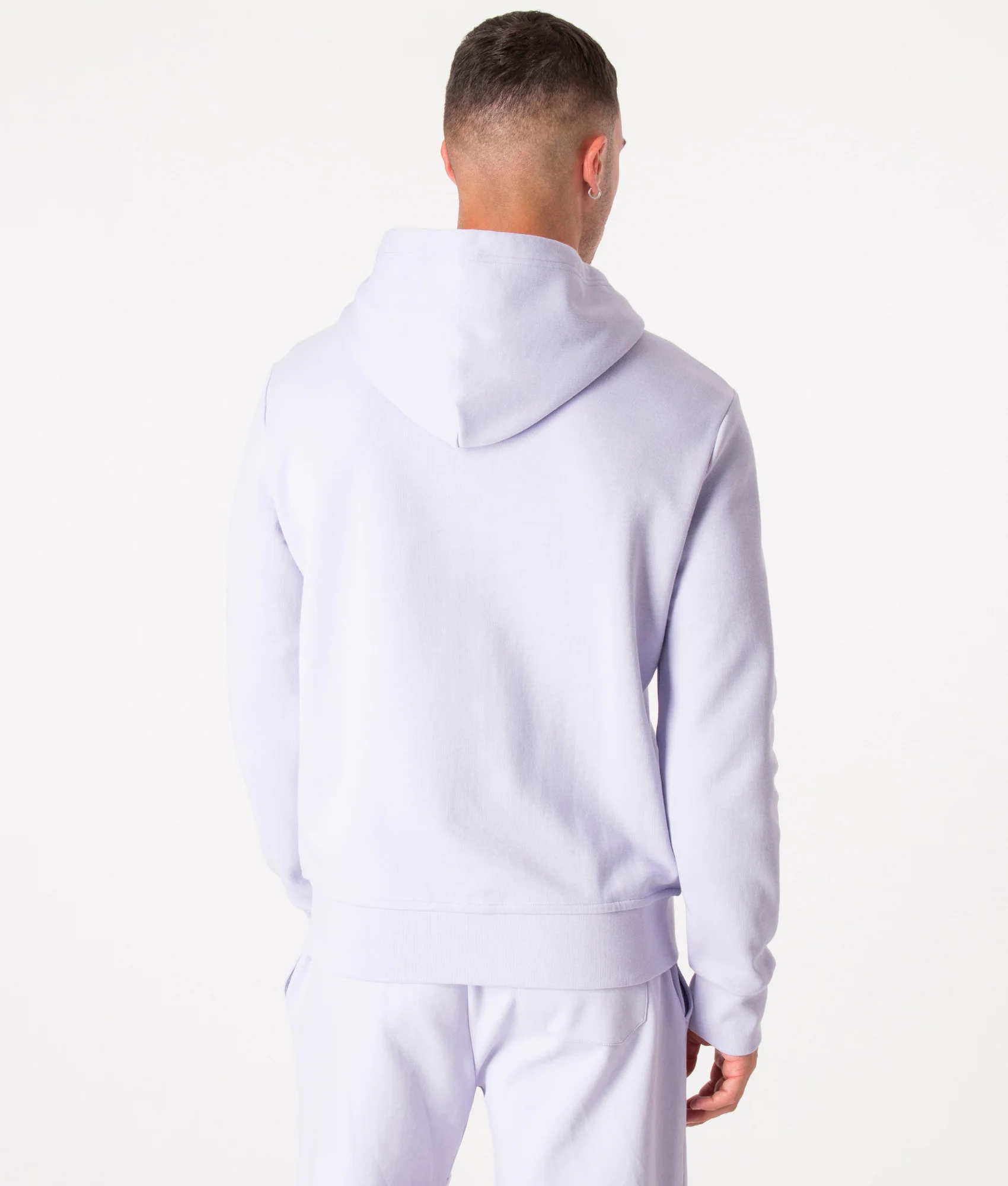 Zip Through Double Knit Hoodie - Image 4