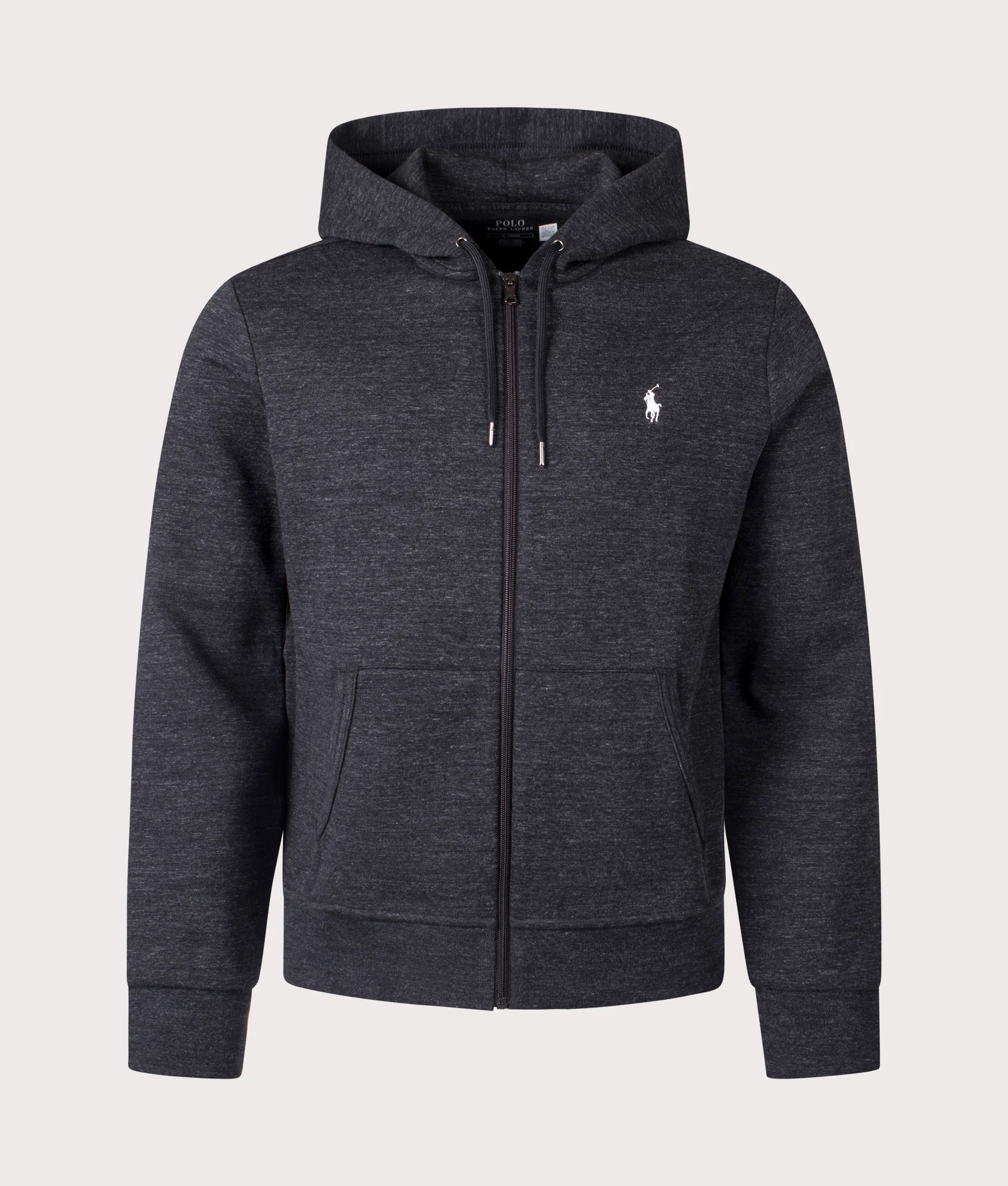 Zip Through Double Knit Hoodie