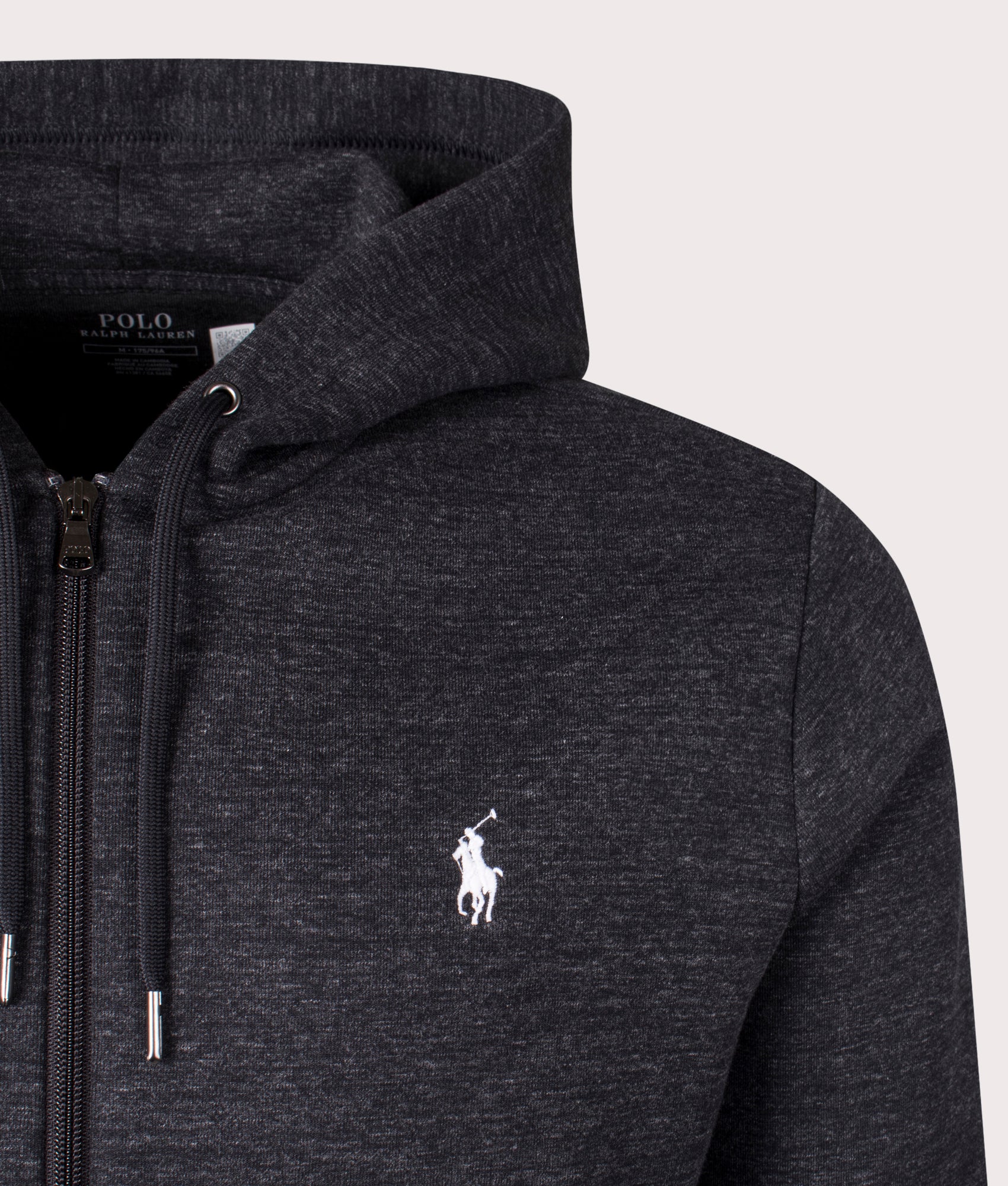 Zip Through Double Knit Hoodie - Image 2