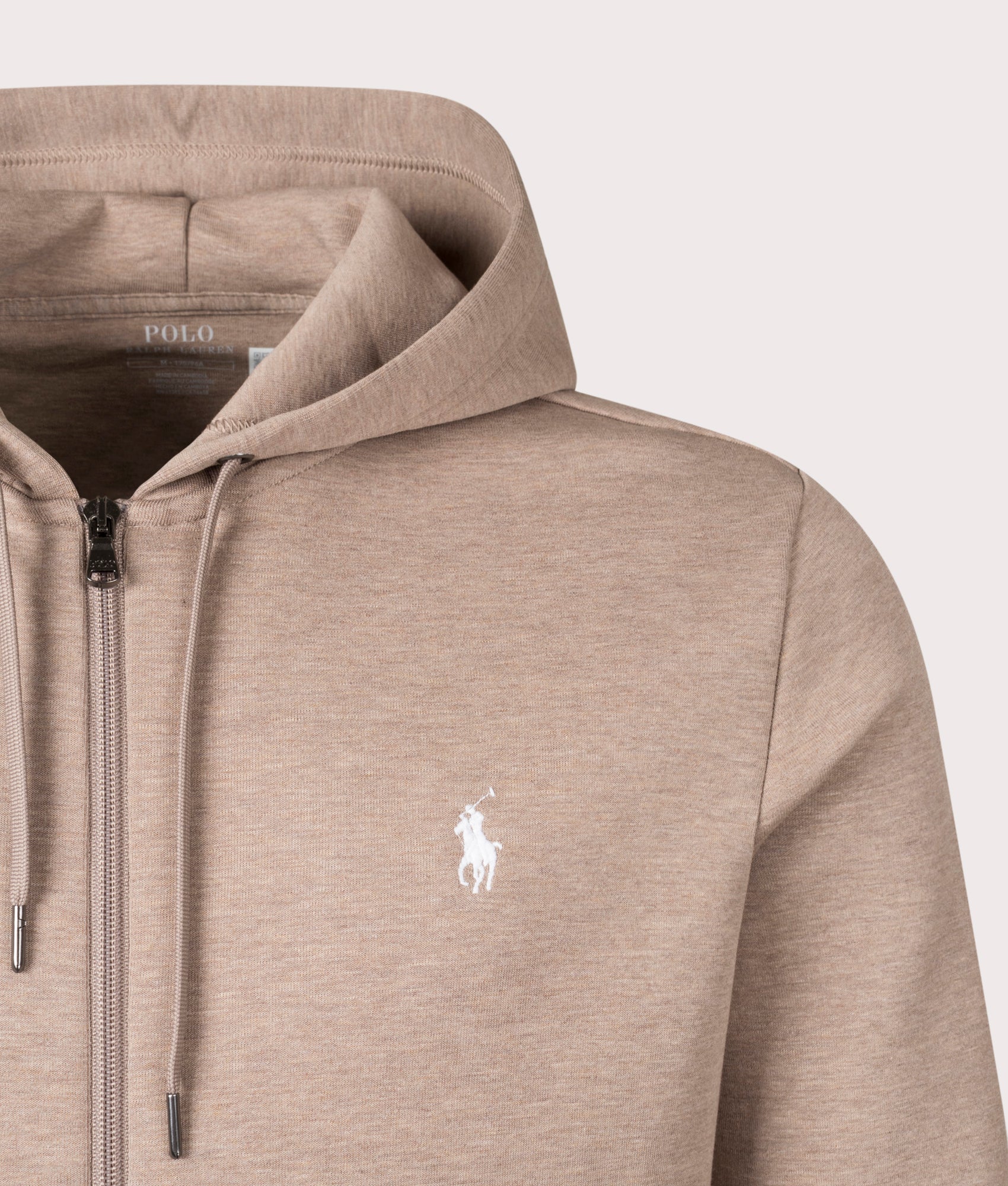 Zip Through Double Knit Hoodie - Image 2
