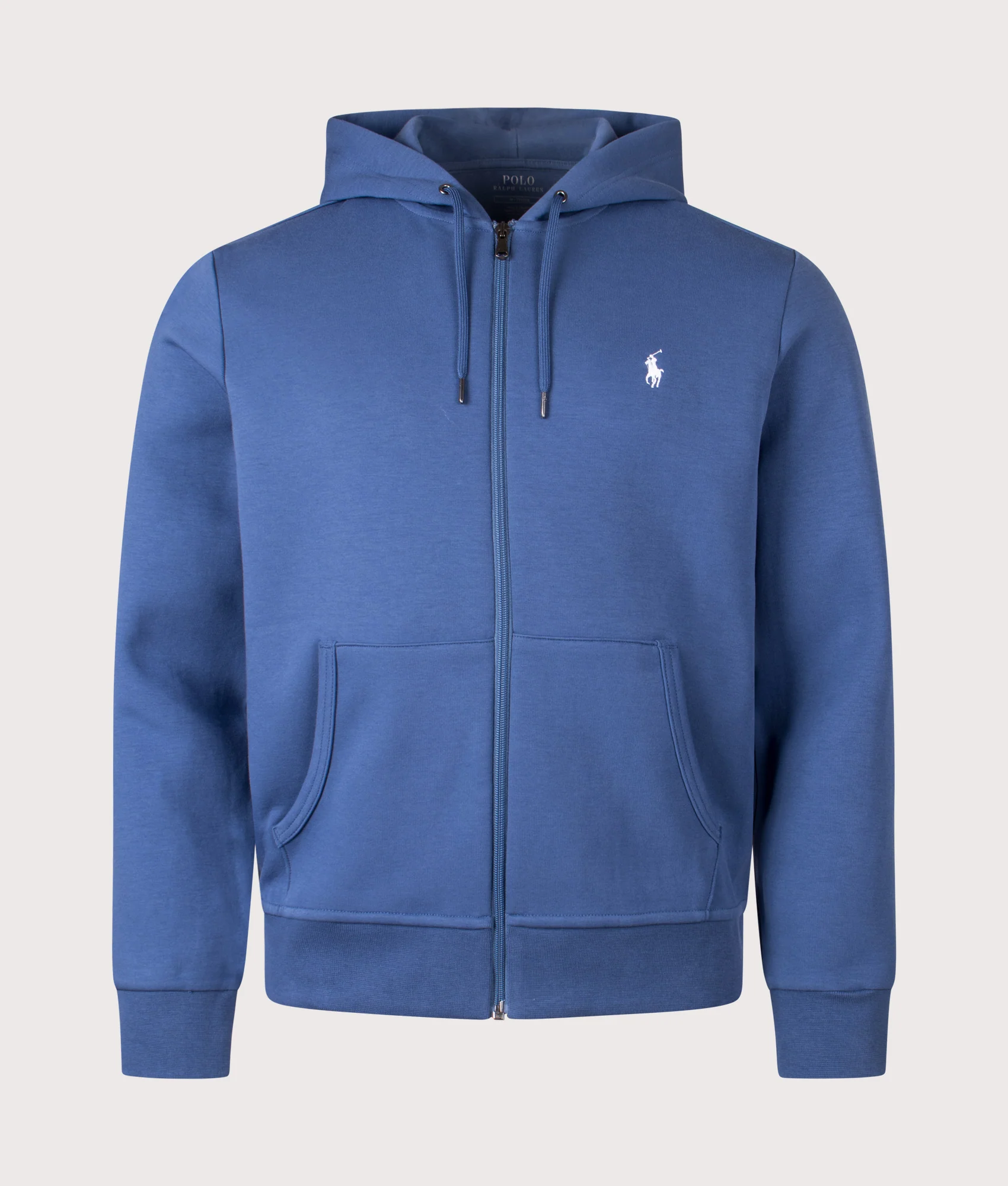 Zip Through Double Knit Hoodie