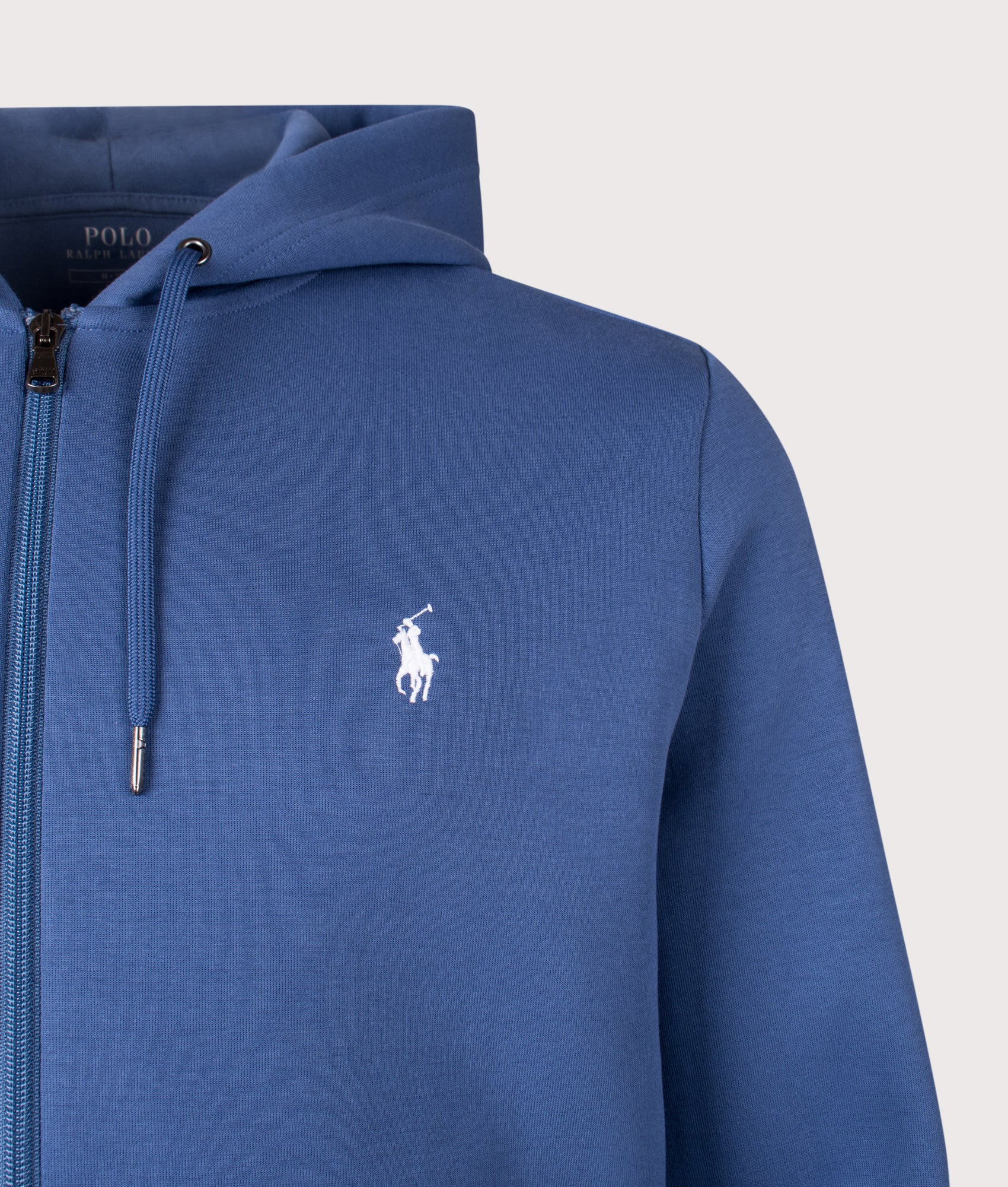 Zip Through Double Knit Hoodie - Image 2