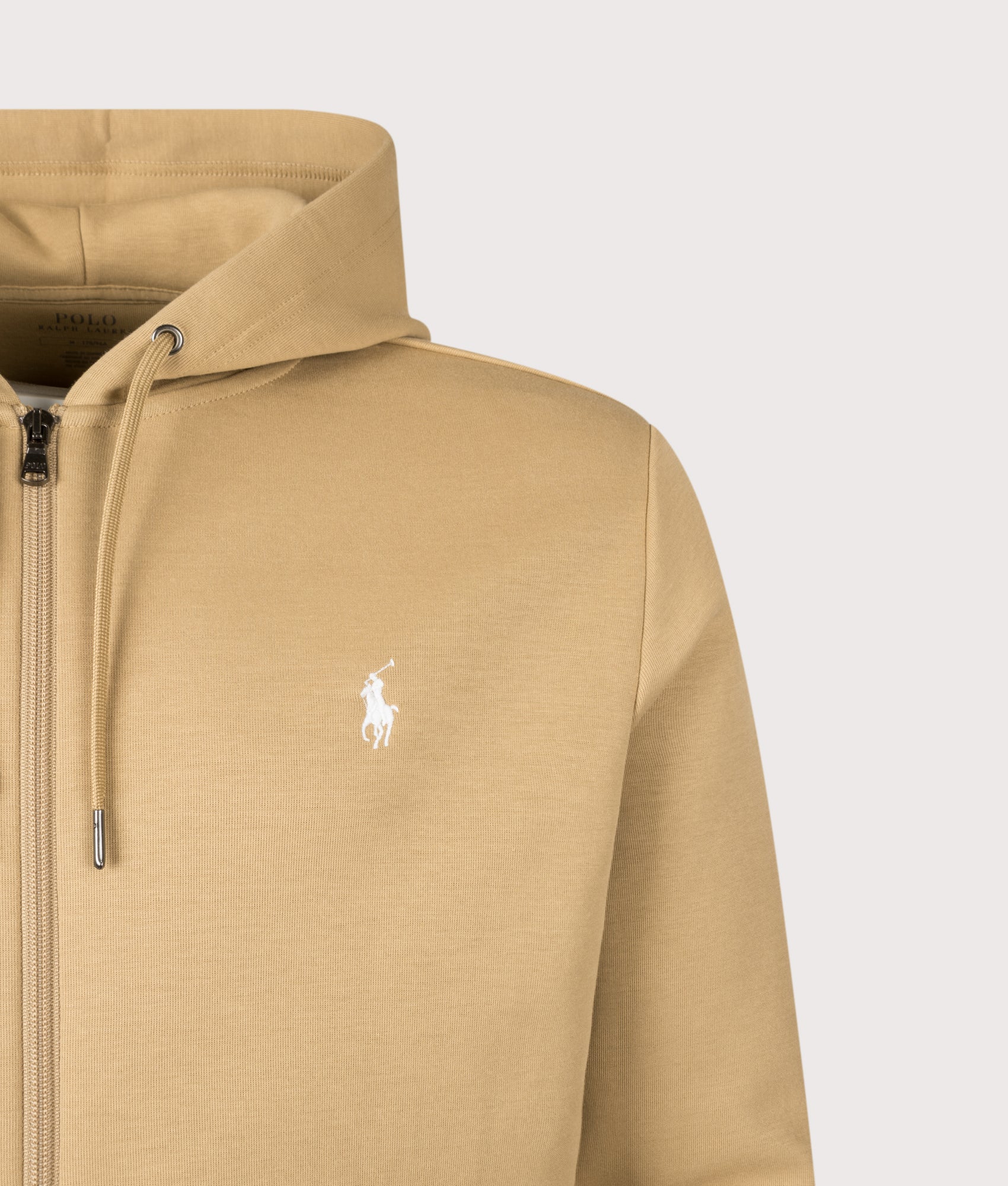 Zip Through Double Knit Hoodie - Image 3