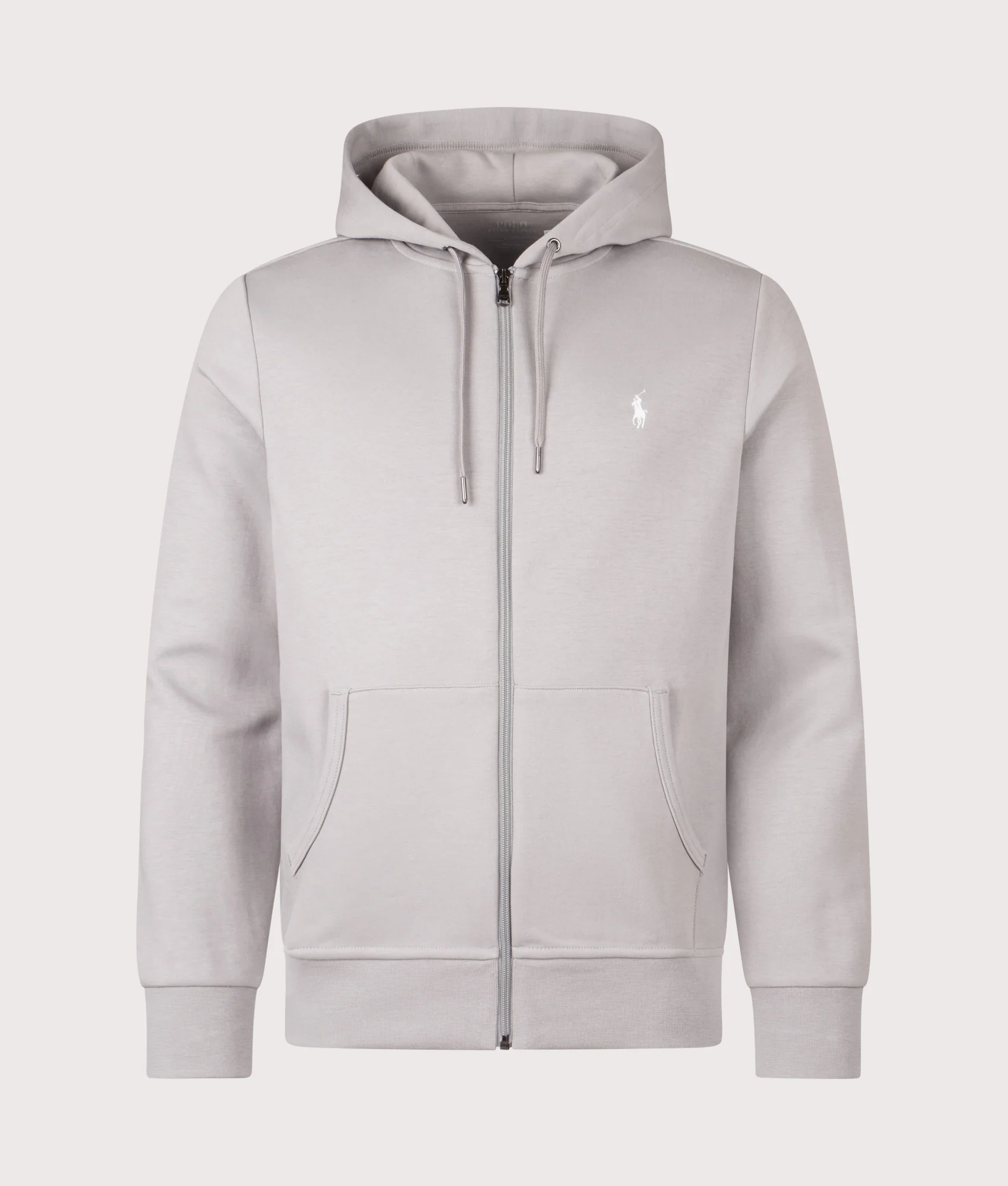 Zip Through Double Knit Hoodie