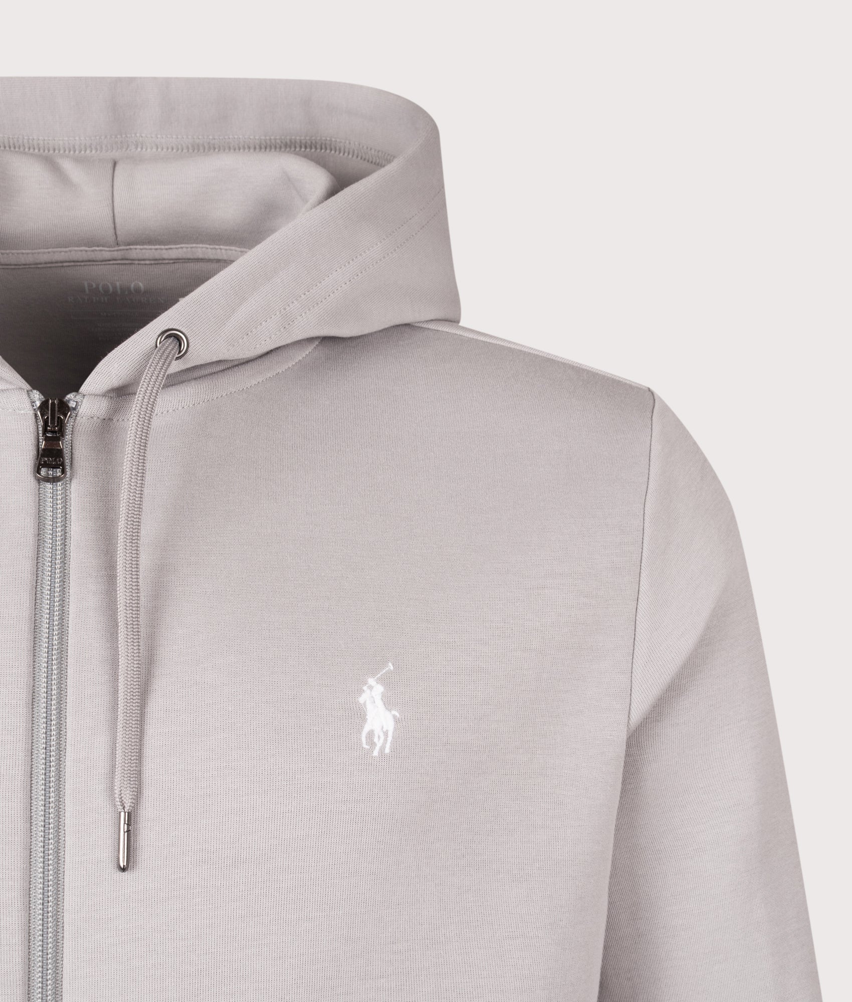 Zip Through Double Knit Hoodie - Image 2