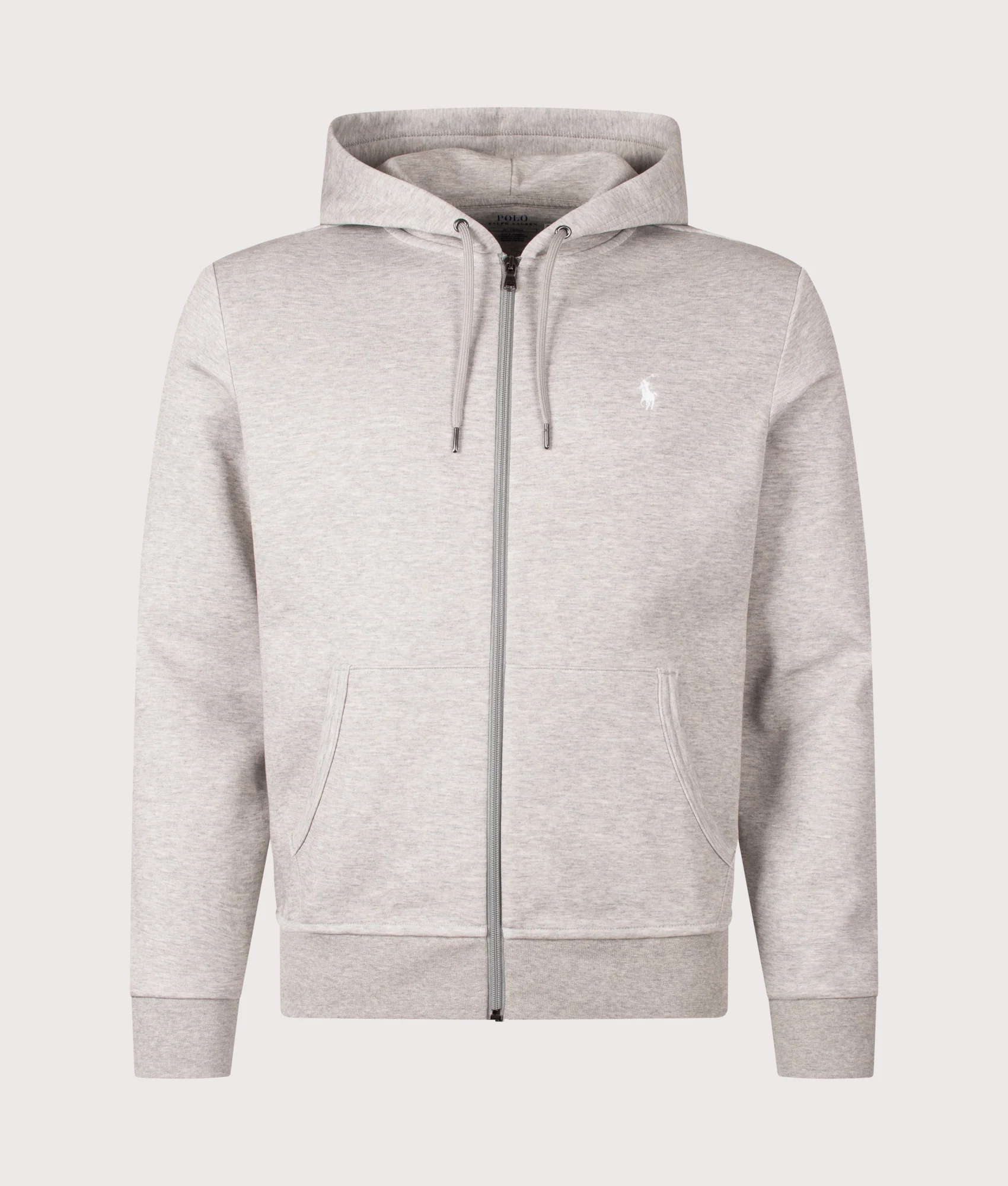 Zip Through Double Knit Hoodie
