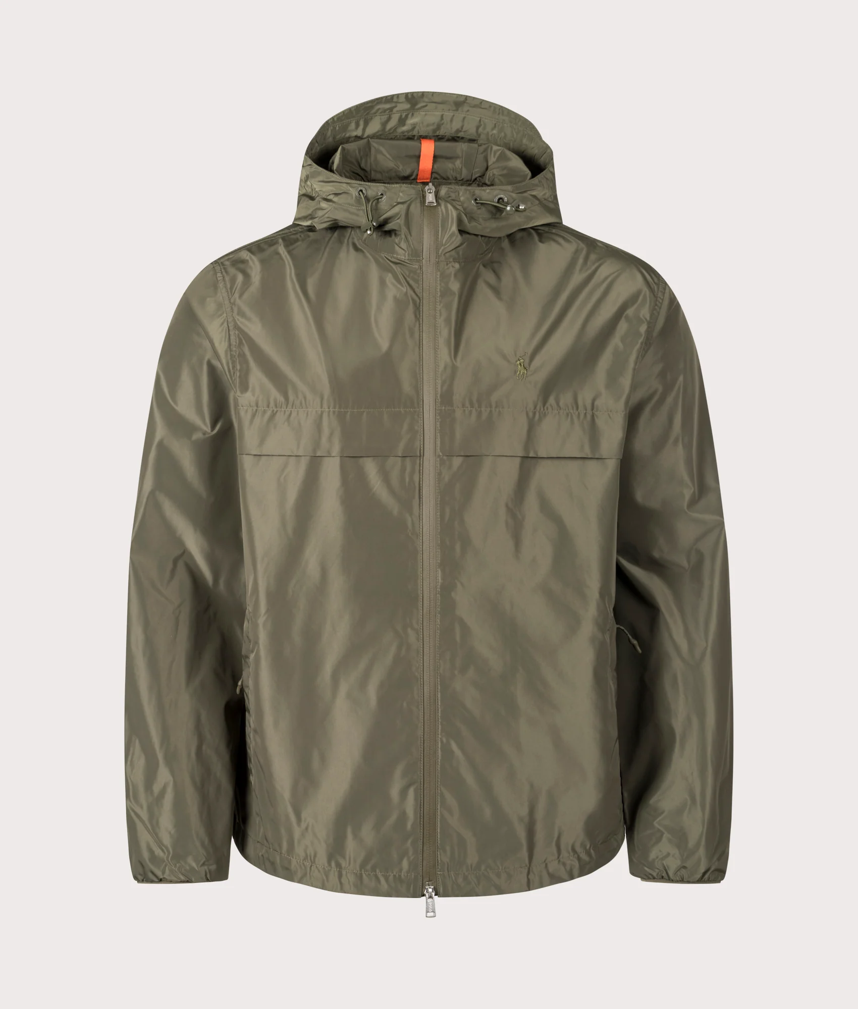 Zip Through Hooded Windbreaker Jacket