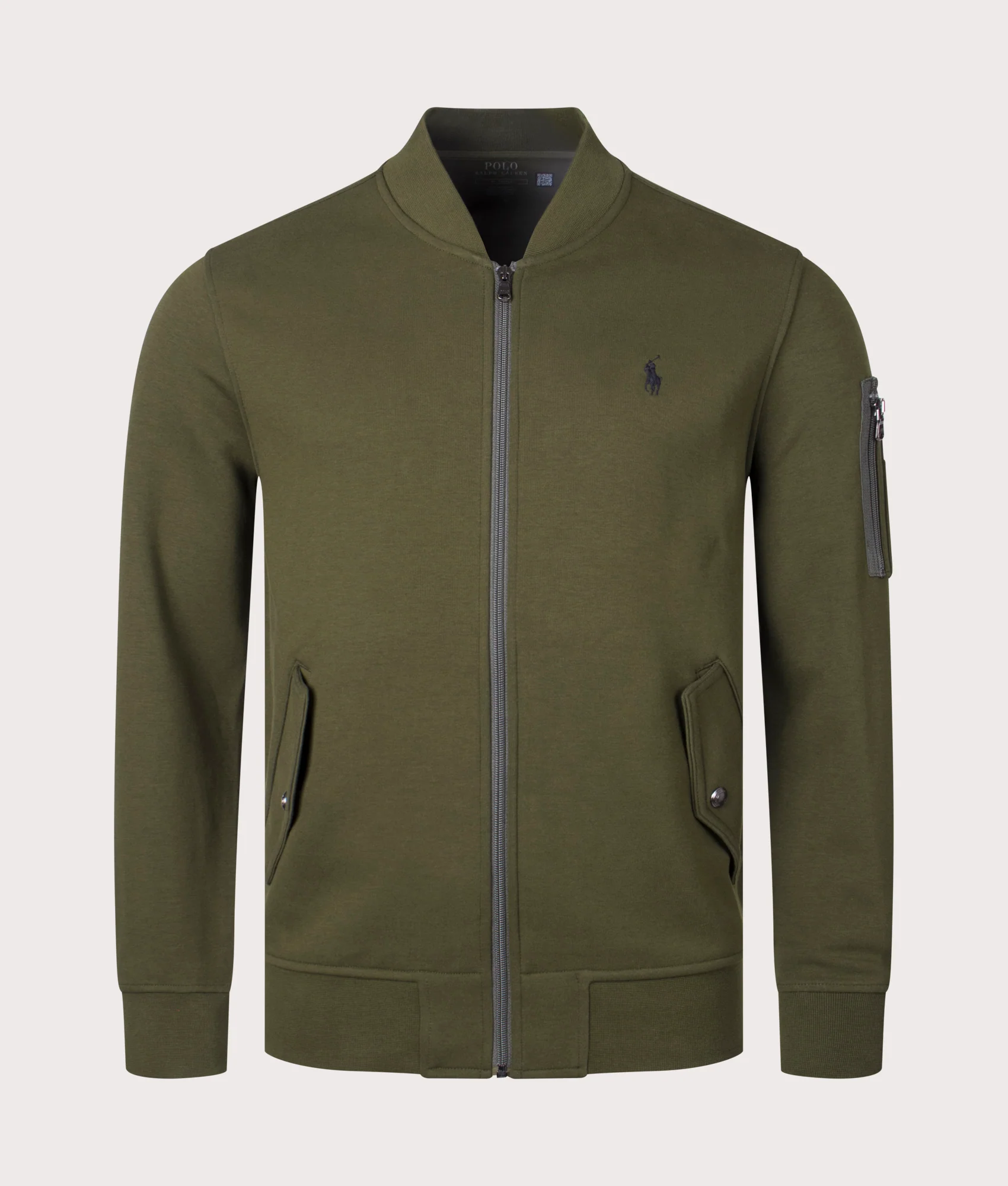Double-Knit Bomber Jacket - Image 3