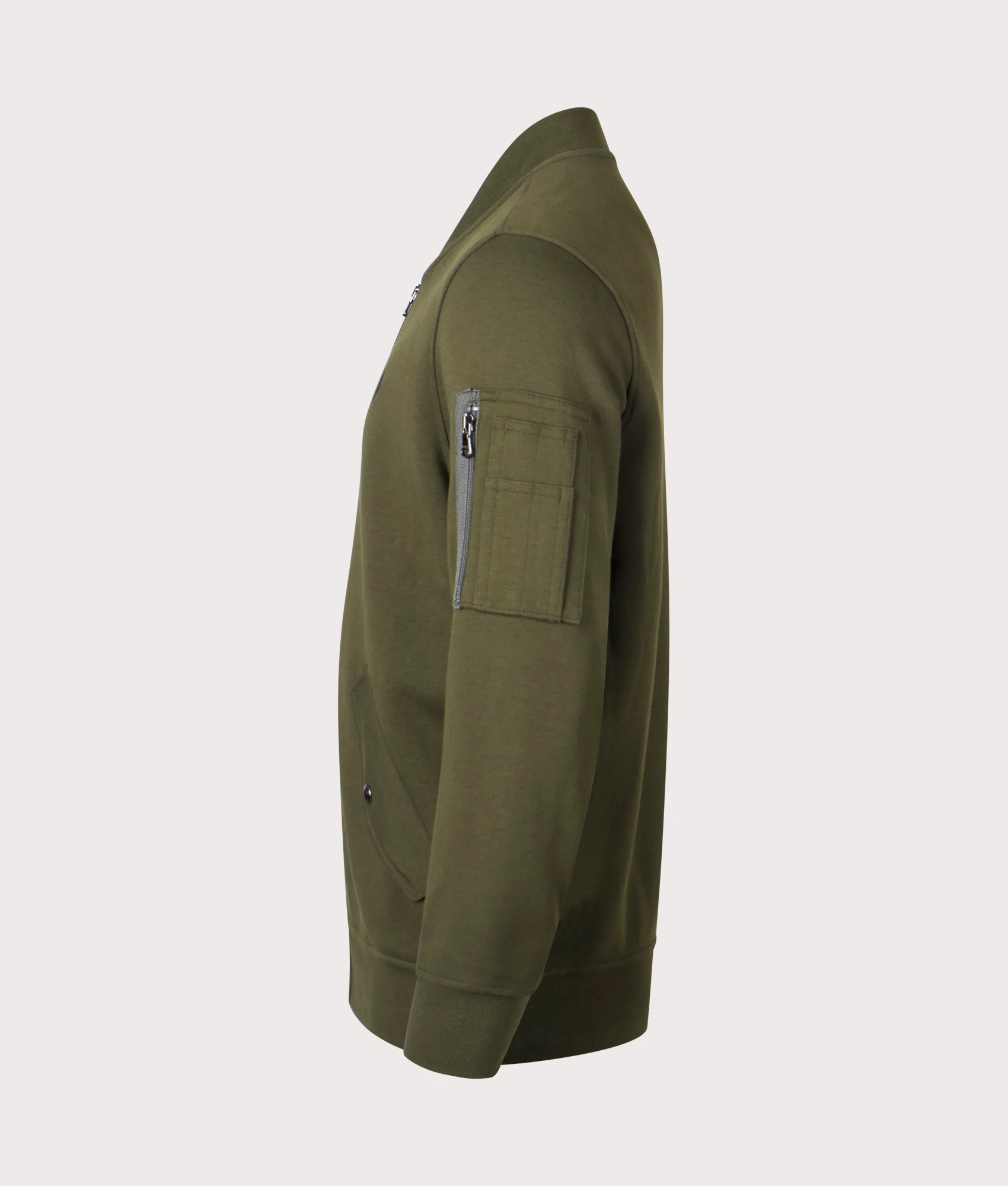 Double-Knit Bomber Jacket - Image 4