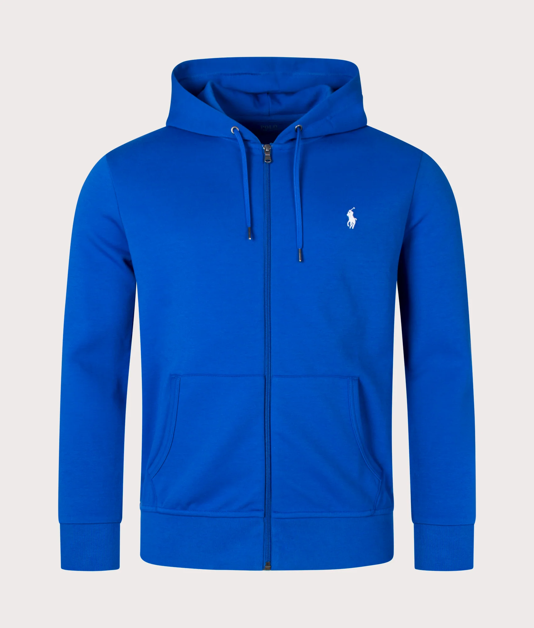 Zip Through Double Knit Hoodie