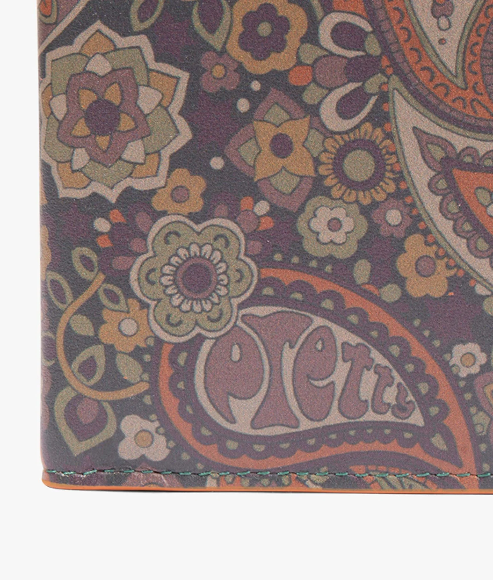 Autumn Paisley Textured Bi-Fold Wallet - Image 2