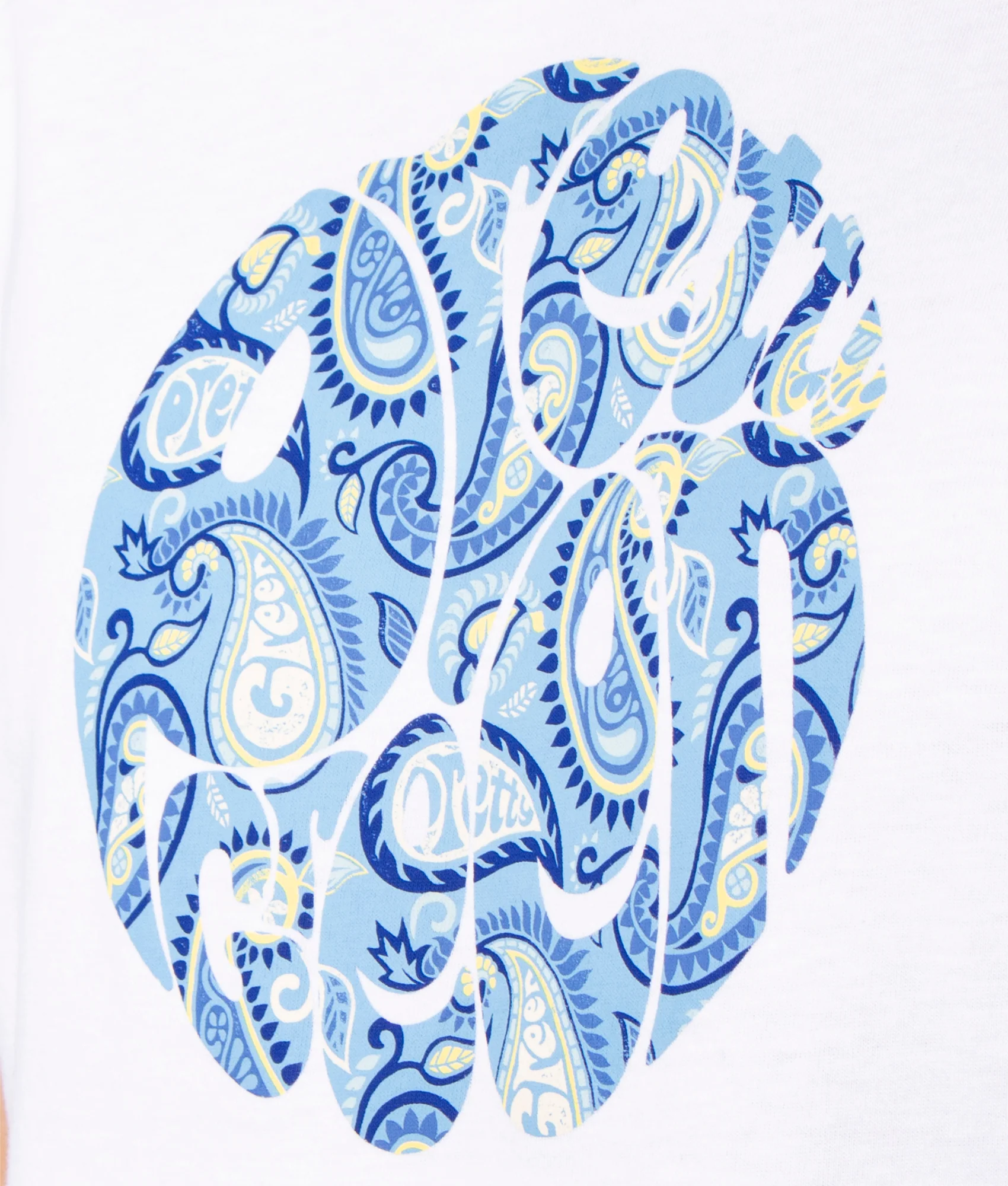 Blake Paisley Printed Logo T-Shirt - Image 2