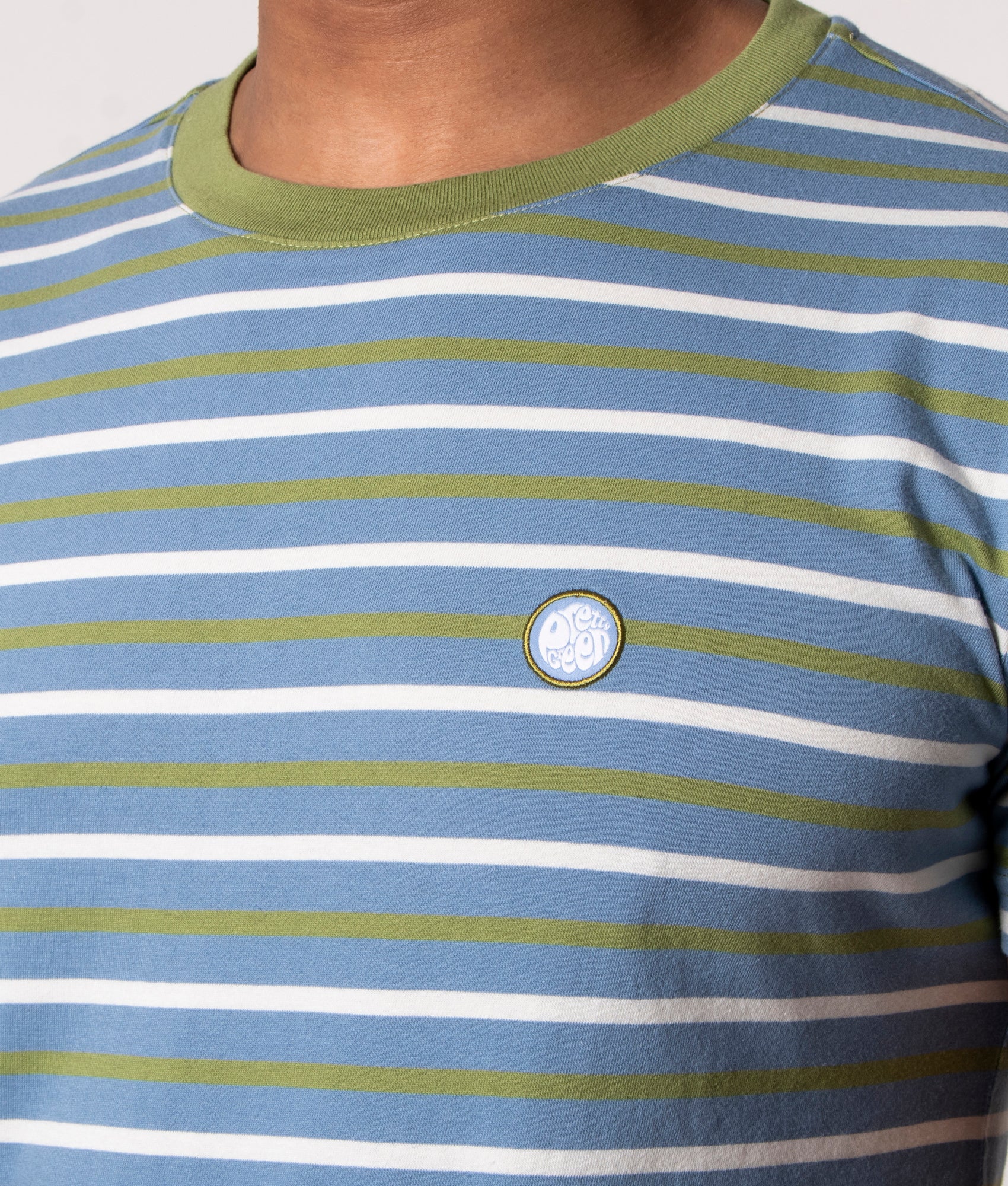 Slim Fit Capella Narrow Stripe T-Shirt - Image 2