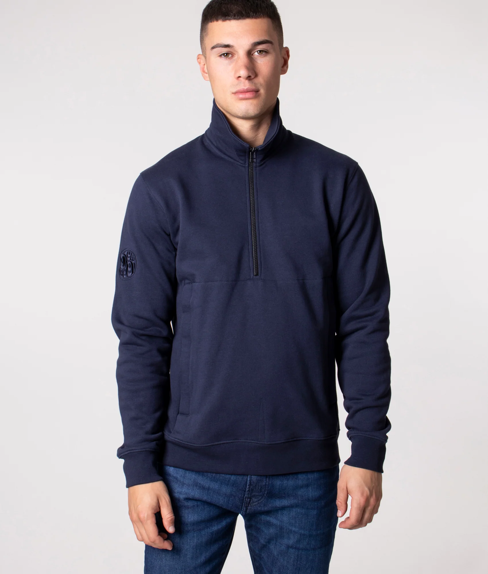 Quarter Zip Celestial Sweatshirt - Image 3