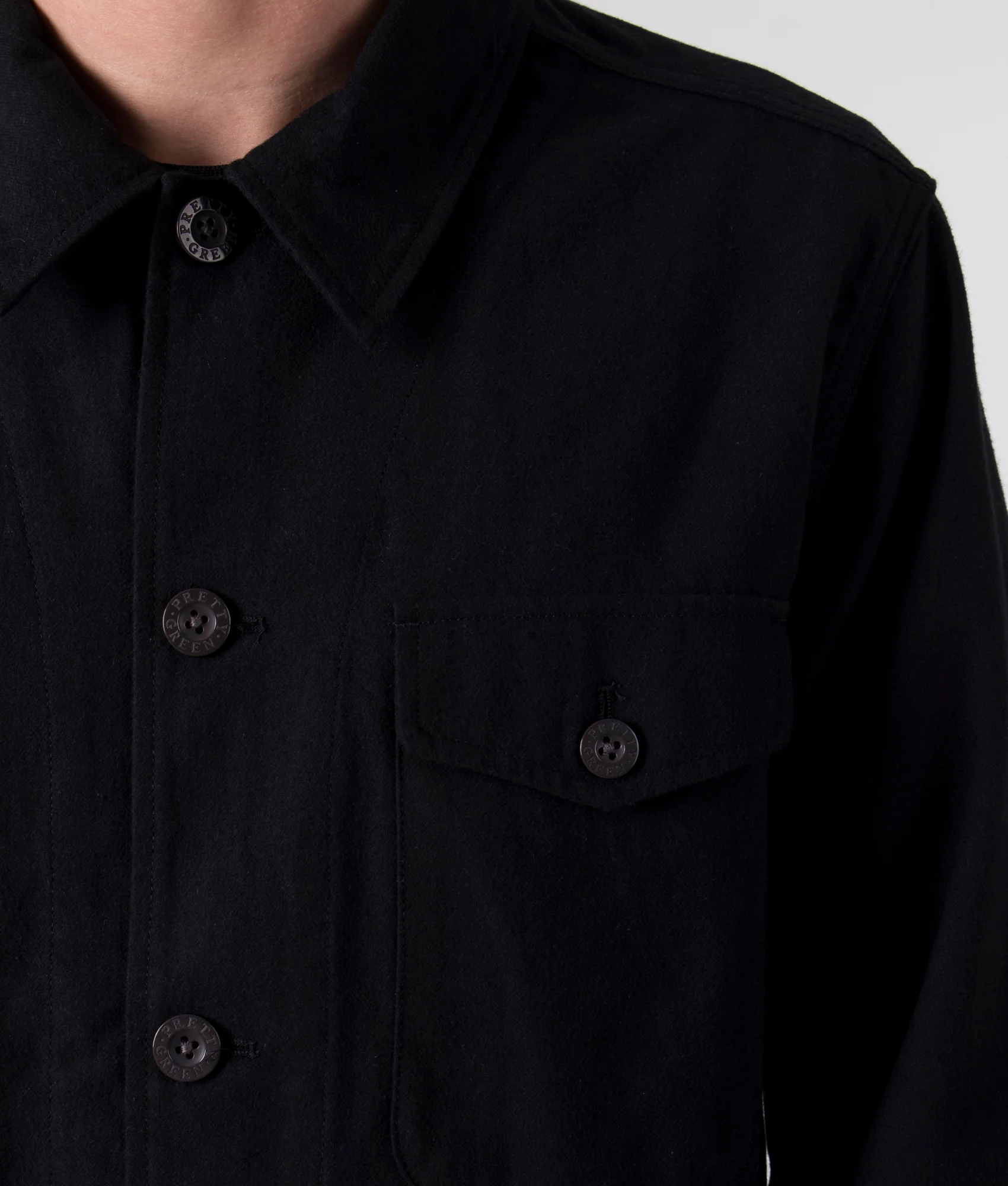 Fairford Plain Overshirt - Image 3