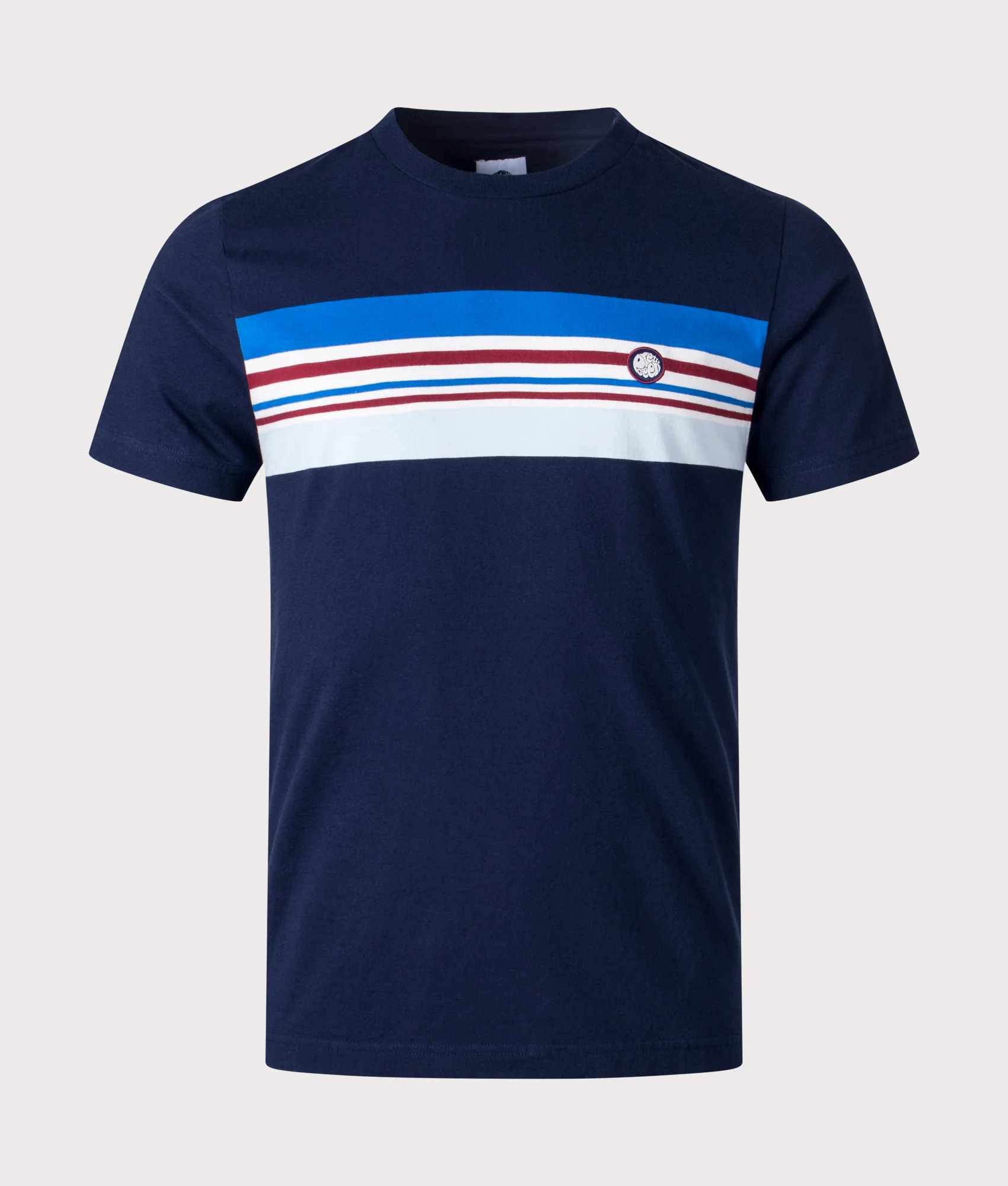 Slim Fit Hollen Chest Stripe T-Shirt