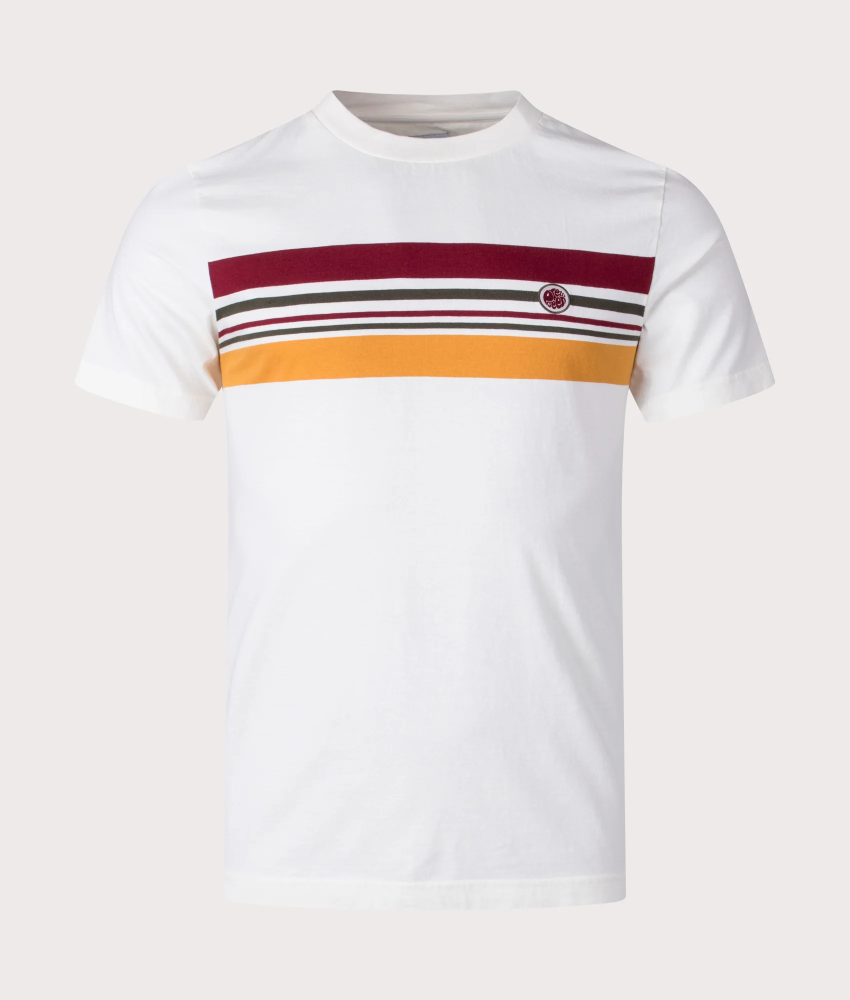 Slim Fit Hollen Chest Stripe T-Shirt