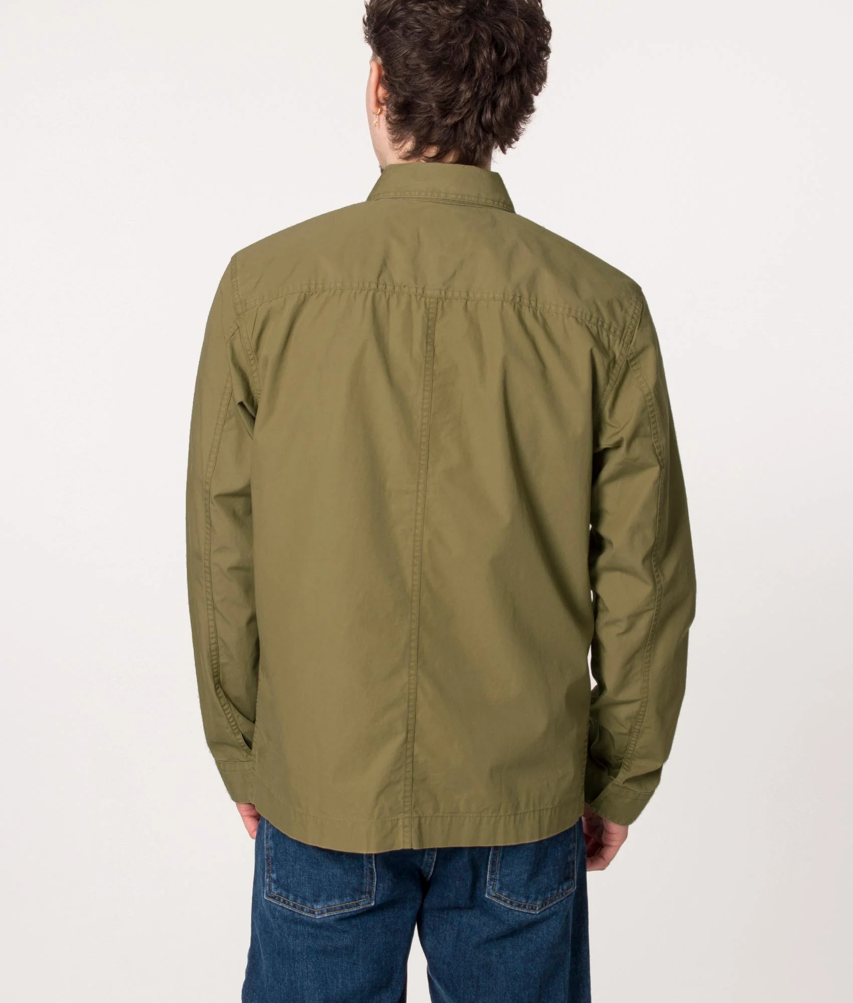 Zip Through Larman Overshirt - Image 4