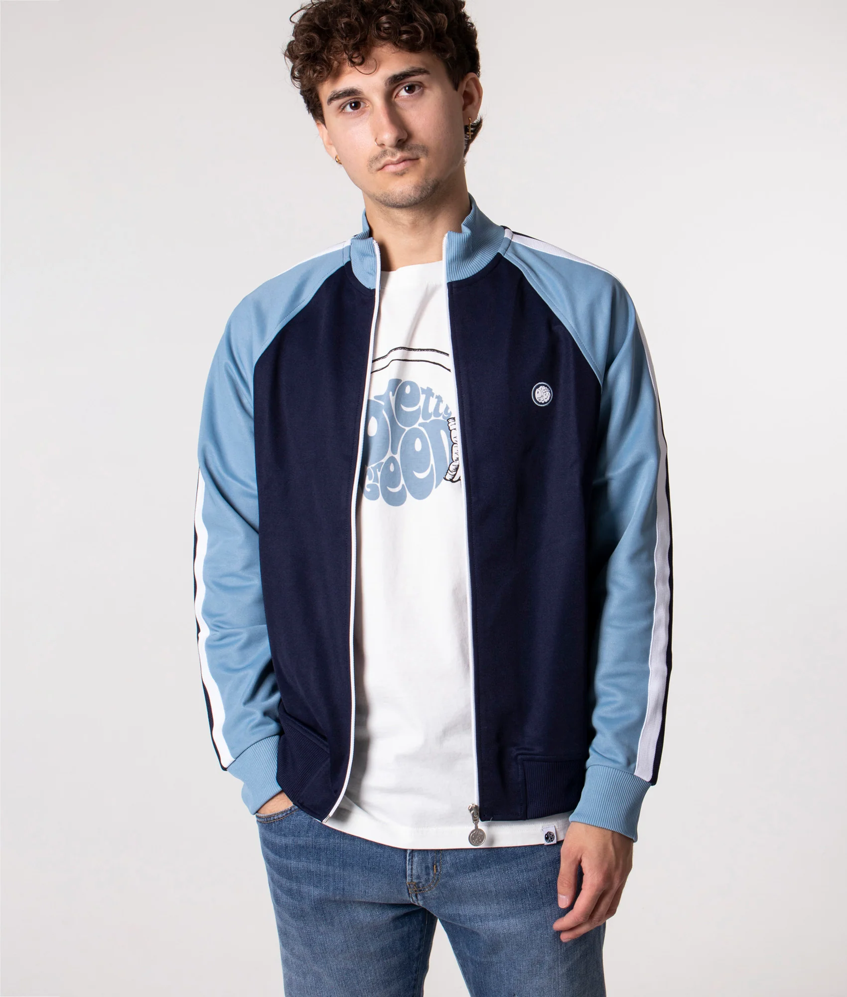 Tilby Colour Block Track Top - Image 3