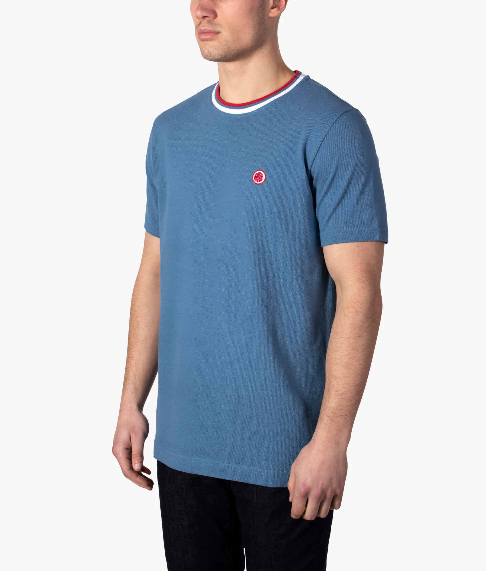 Tilby Neck Stripe T-Shirt - Image 3