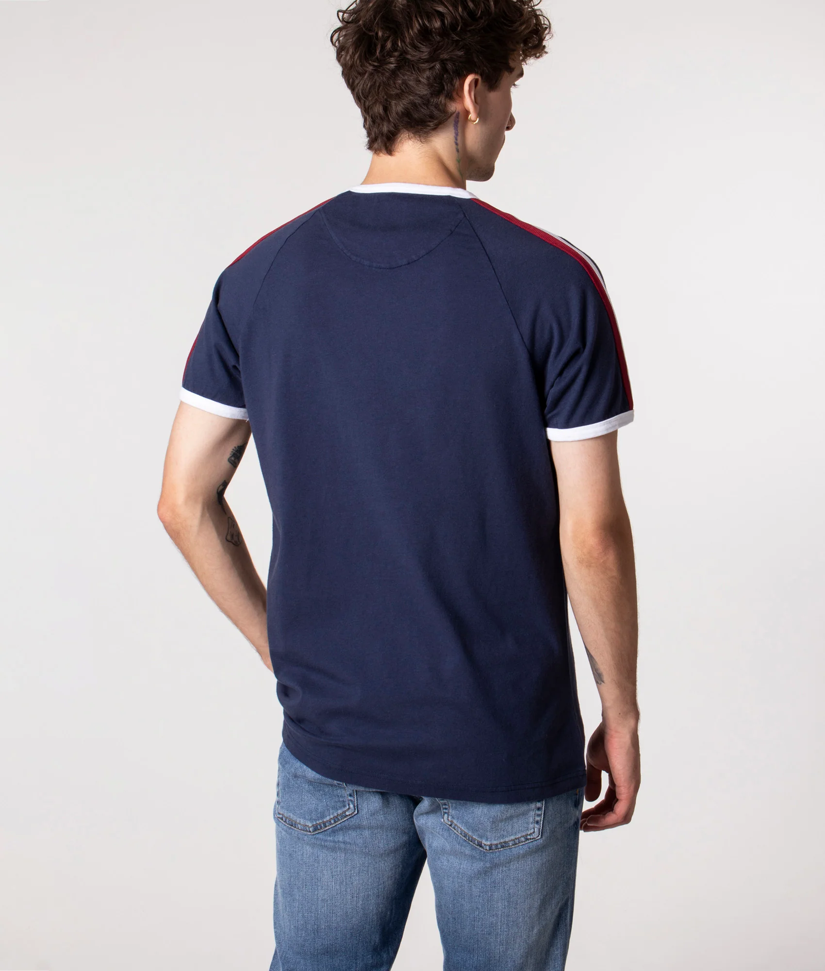 Slim Fit Tilby Ringer T-Shirt - Image 4