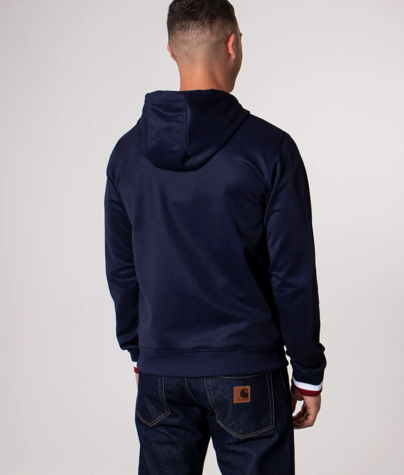 Slim Fit Zip Through Tilby Track Hoodie - Image 4