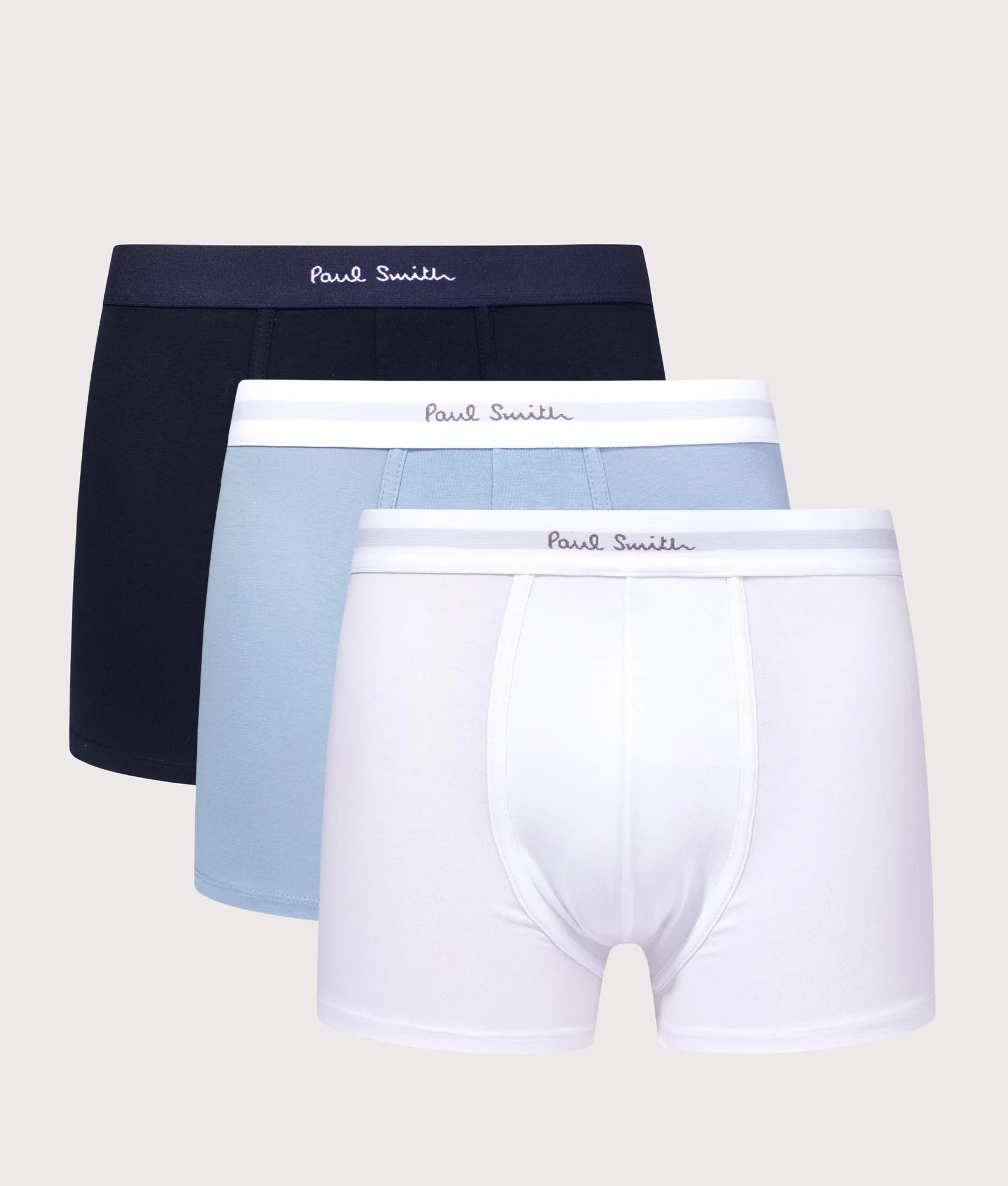 Regular Fit 3 Pack Plain Trunks