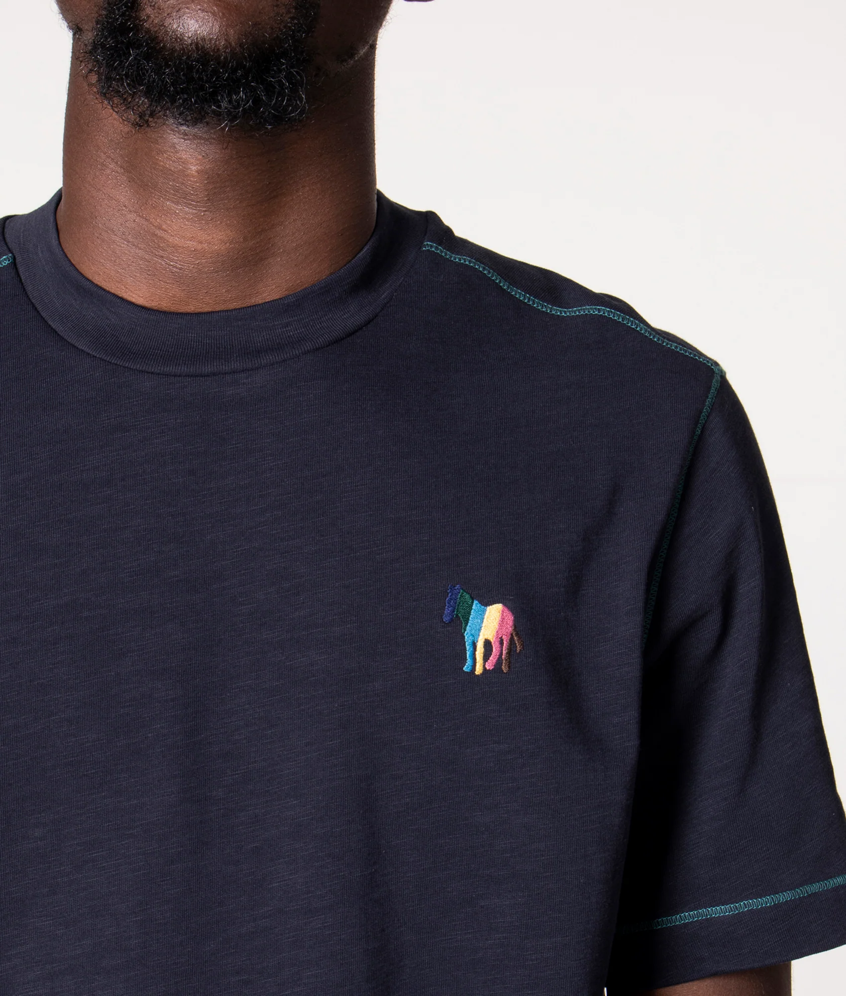 Regular Fit Broad Striped T-Shirt - Image 2