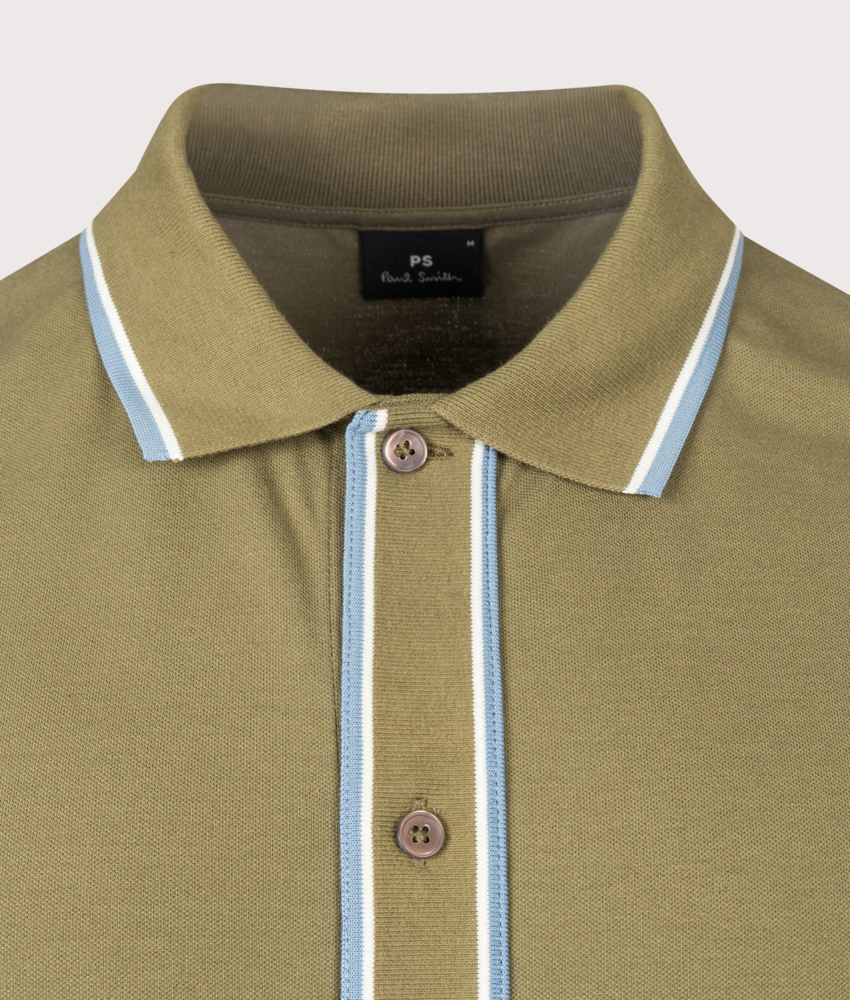 Regular Fit Button Through Polo Shirt - Image 3