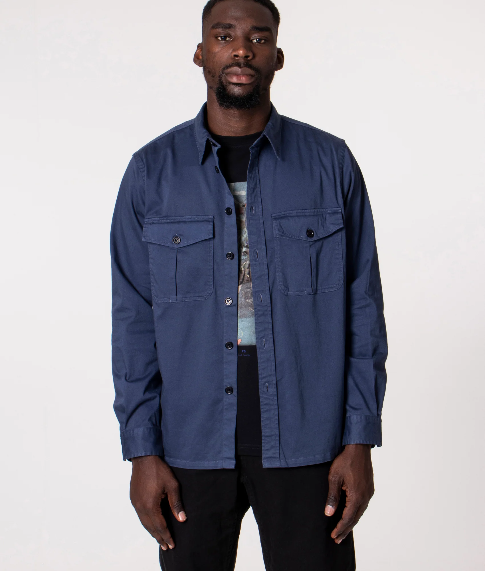 Relaxed Fit Chest Pocket Shirt - Image 4