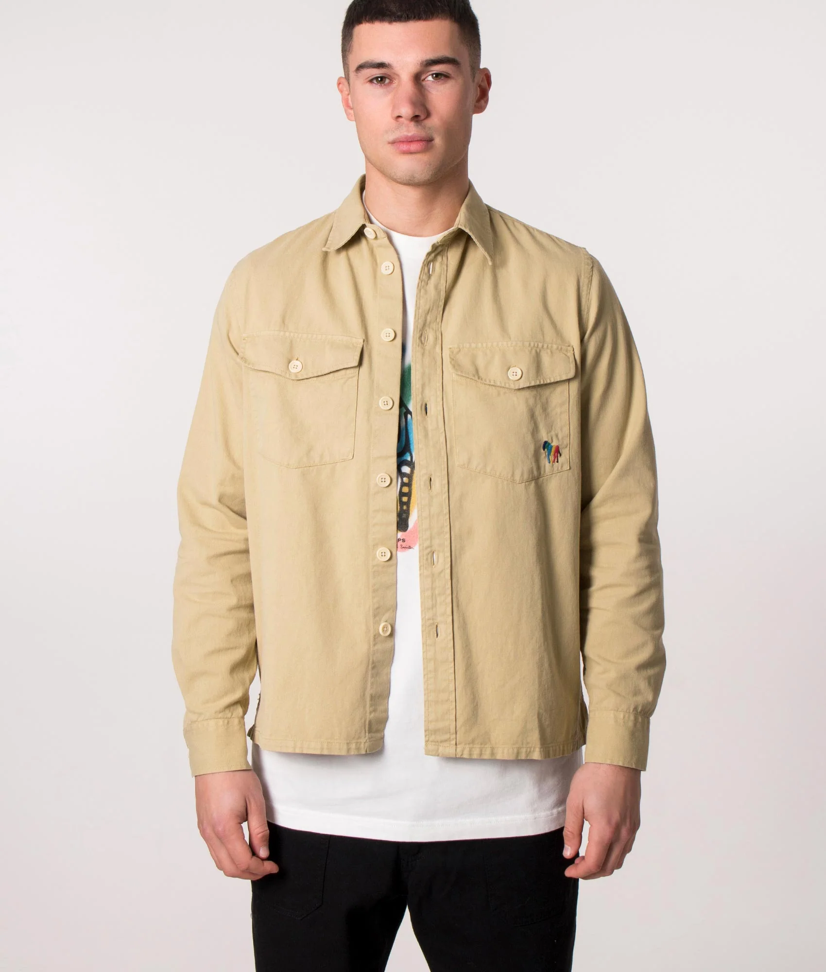 Relaxed Fit Chest Pocket Shirt - Image 3
