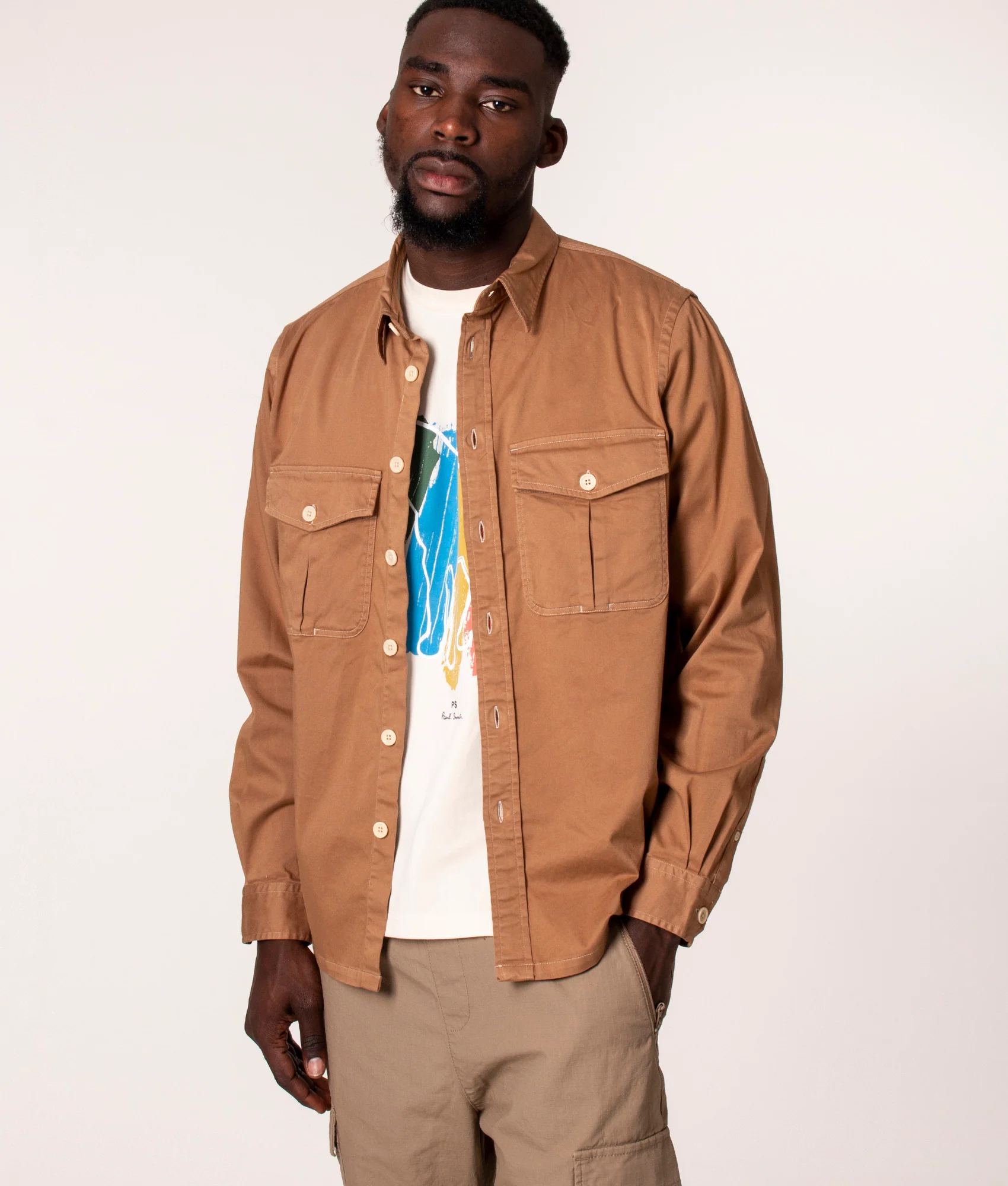 Relaxed Fit Chest Pocket Shirt - Image 3