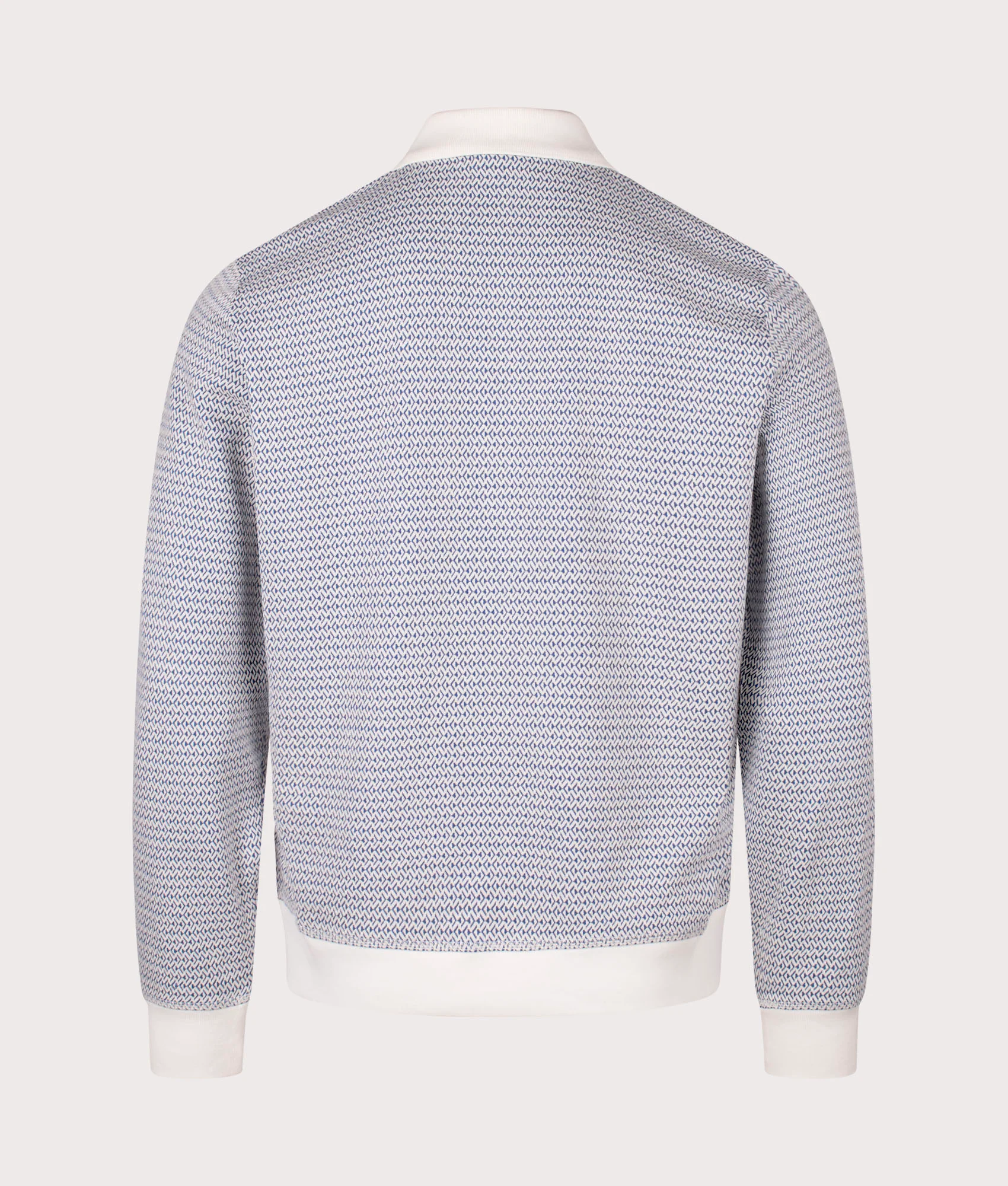 Regular Fit Cotton Blend Jersey Cardigan - Image 3